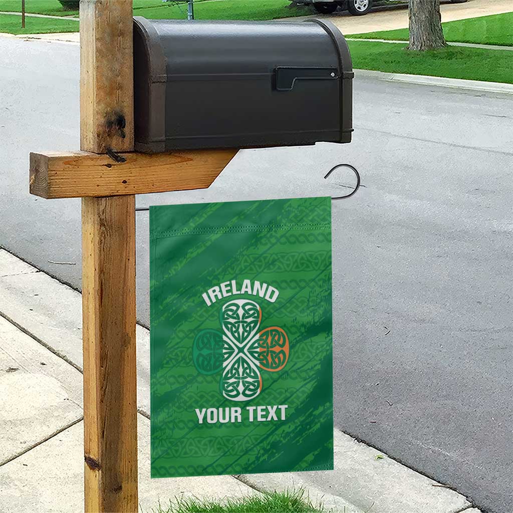 Custom Ireland Cricket Garden Flag Irish Celtic Knot - National Color - Vibe Hoodie Shop