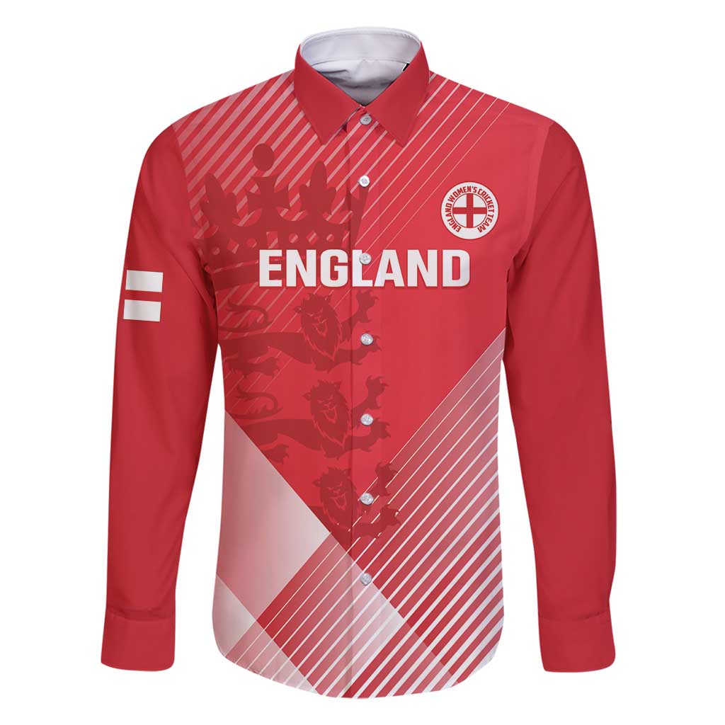 Custom England Cricket Family Matching Long Sleeve Bodycon Dress and Hawaiian Shirt Go Champions Sporty Style