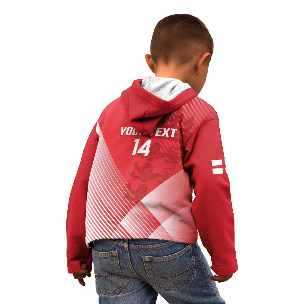 Custom England Cricket Kid Hoodie Go Champions Sporty Style - Vibe Hoodie Shop