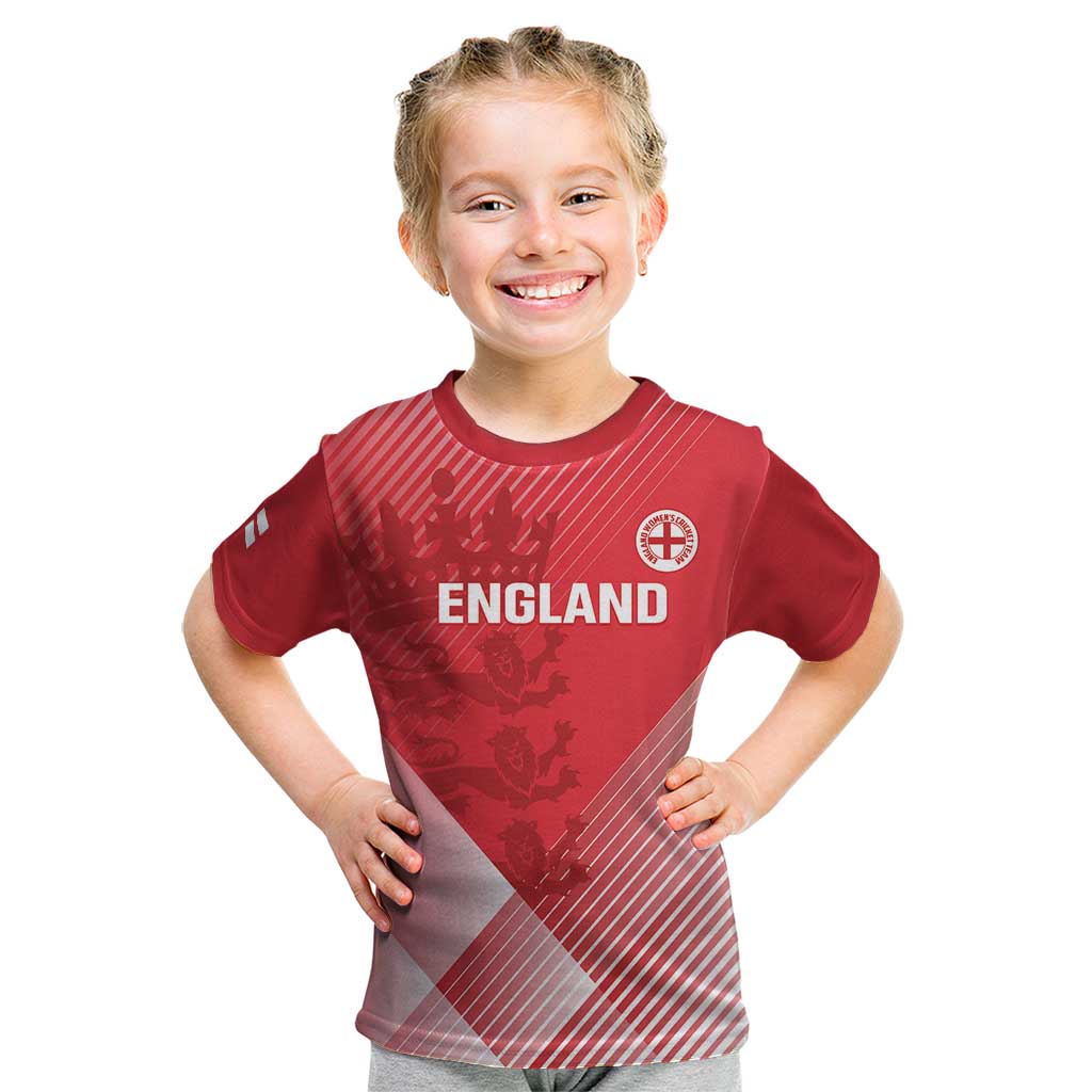 Custom England Cricket Kid T Shirt Go Champions Sporty Style - Vibe Hoodie Shop