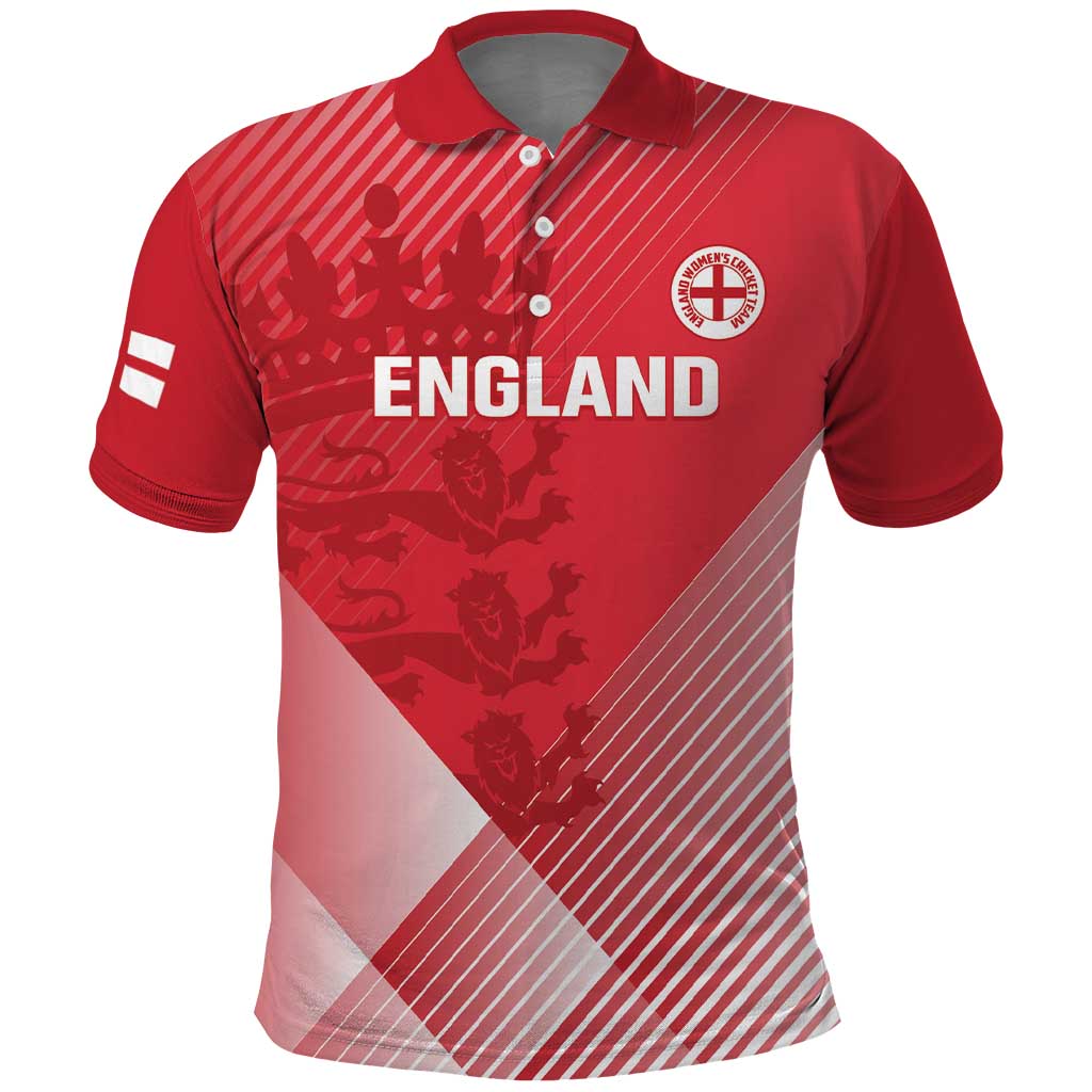 Custom England Cricket Polo Shirt Go Champions Sporty Style - Vibe Hoodie Shop