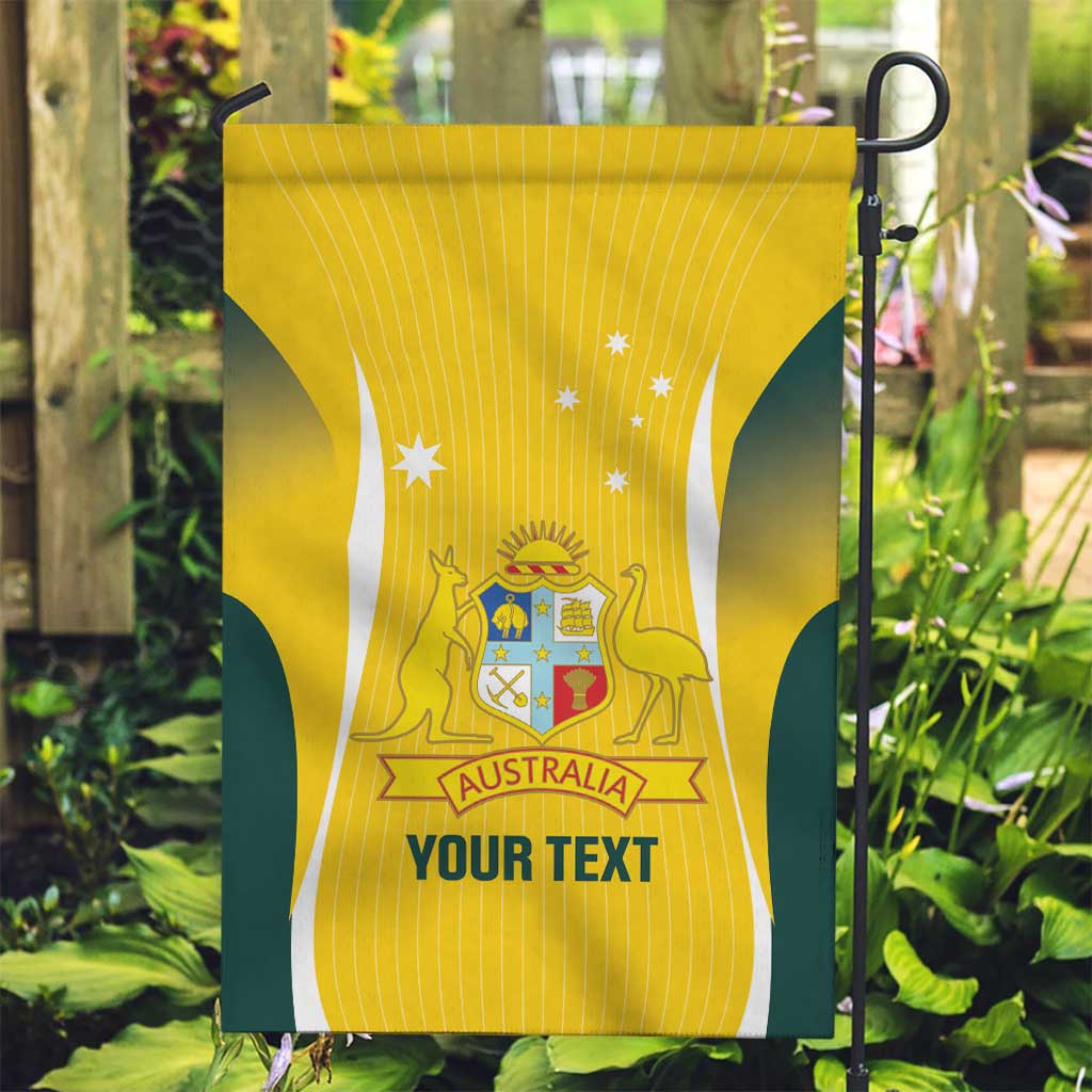 Custom Australia Cricket Garden Flag Go Champions Aussie - Vibe Hoodie Shop
