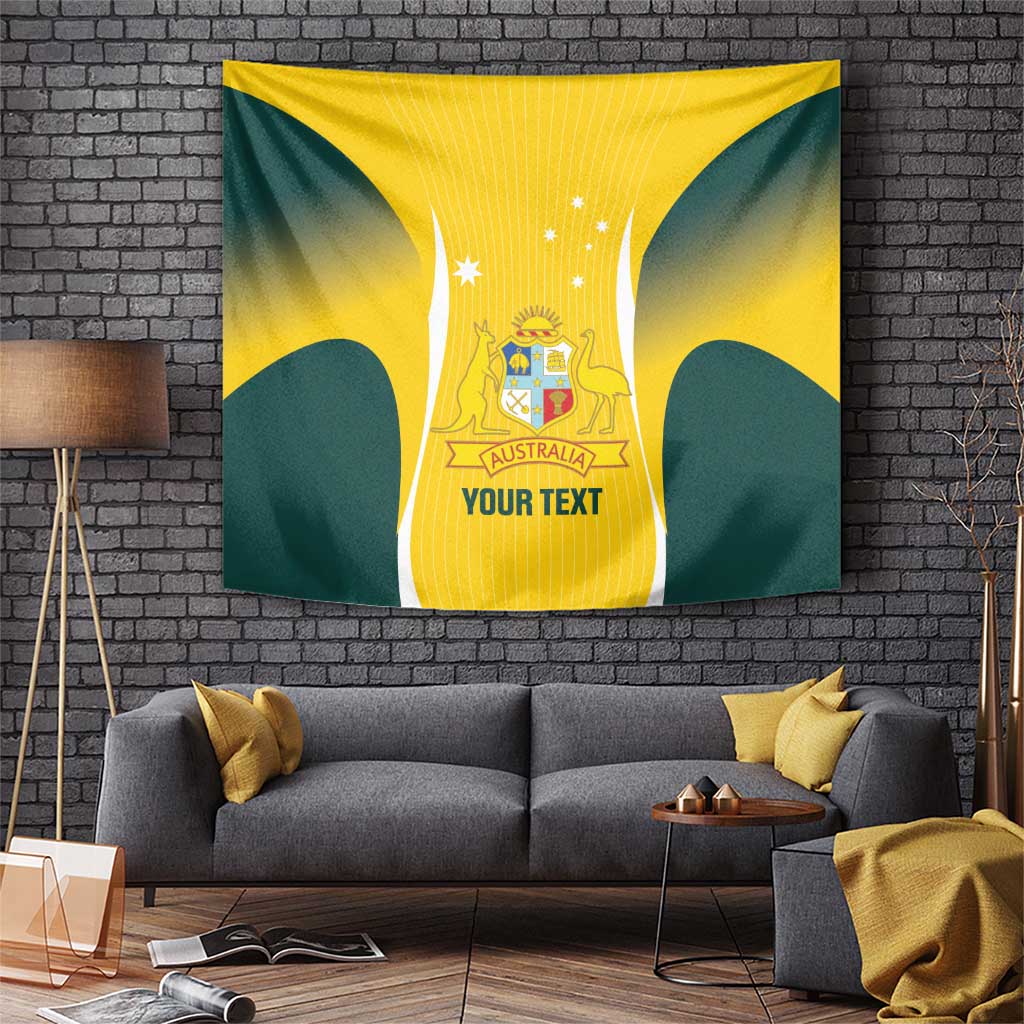 Custom Australia Cricket Tapestry Go Champions Aussie - Vibe Hoodie Shop