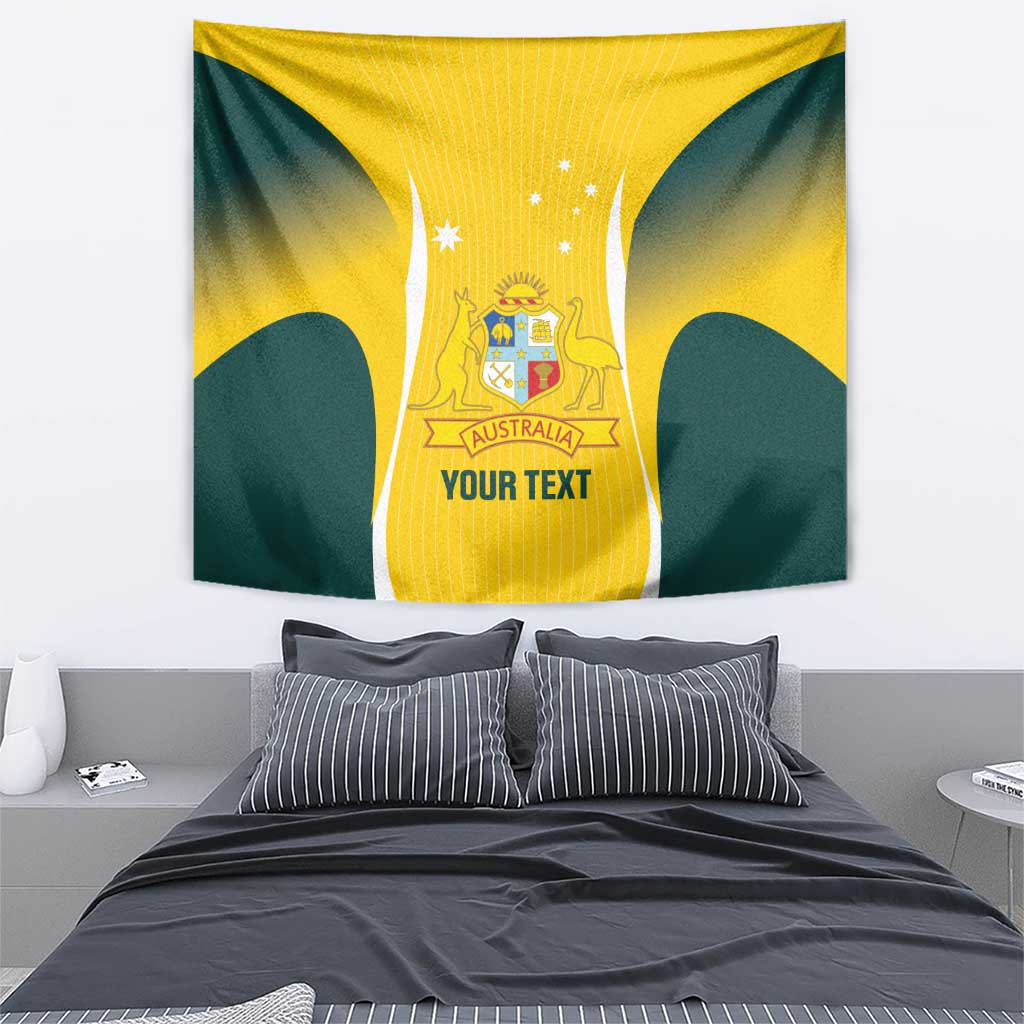 Custom Australia Cricket Tapestry Go Champions Aussie - Vibe Hoodie Shop