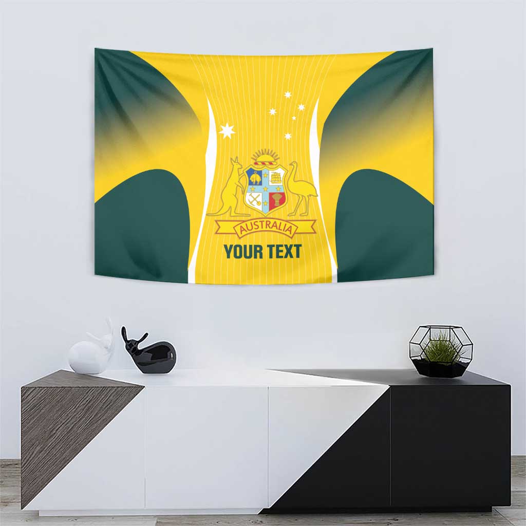 Custom Australia Cricket Tapestry Go Champions Aussie - Vibe Hoodie Shop