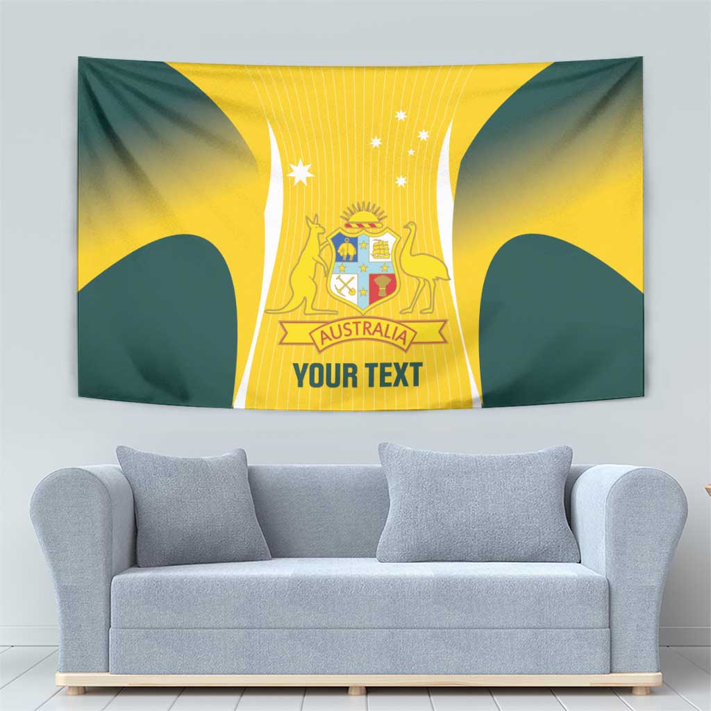 Custom Australia Cricket Tapestry Go Champions Aussie - Vibe Hoodie Shop