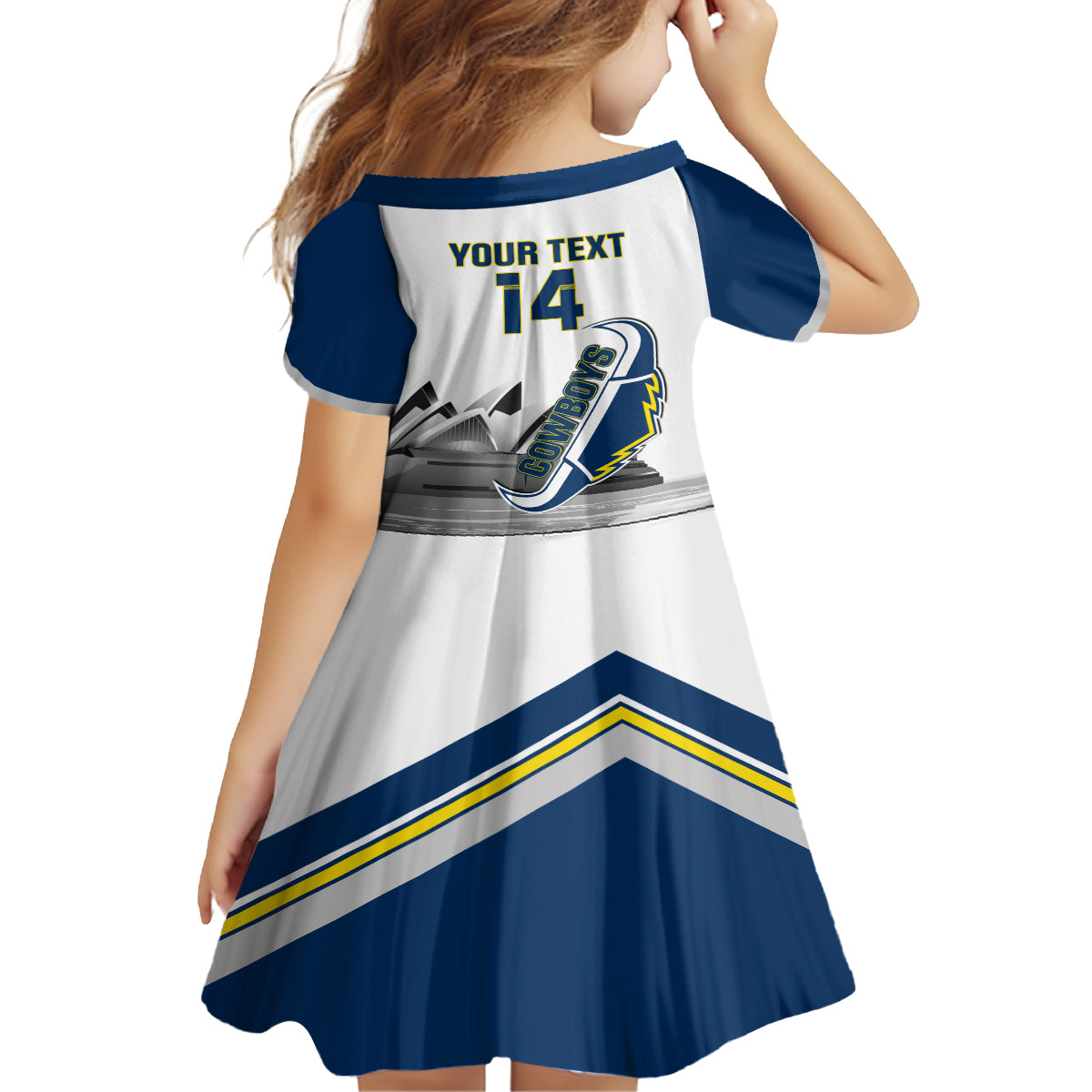 Custom Australia Day Cowboys Family Matching Long Sleeve Bodycon Dress and Hawaiian Shirt NRL 2024 Sydney Opera House With Map