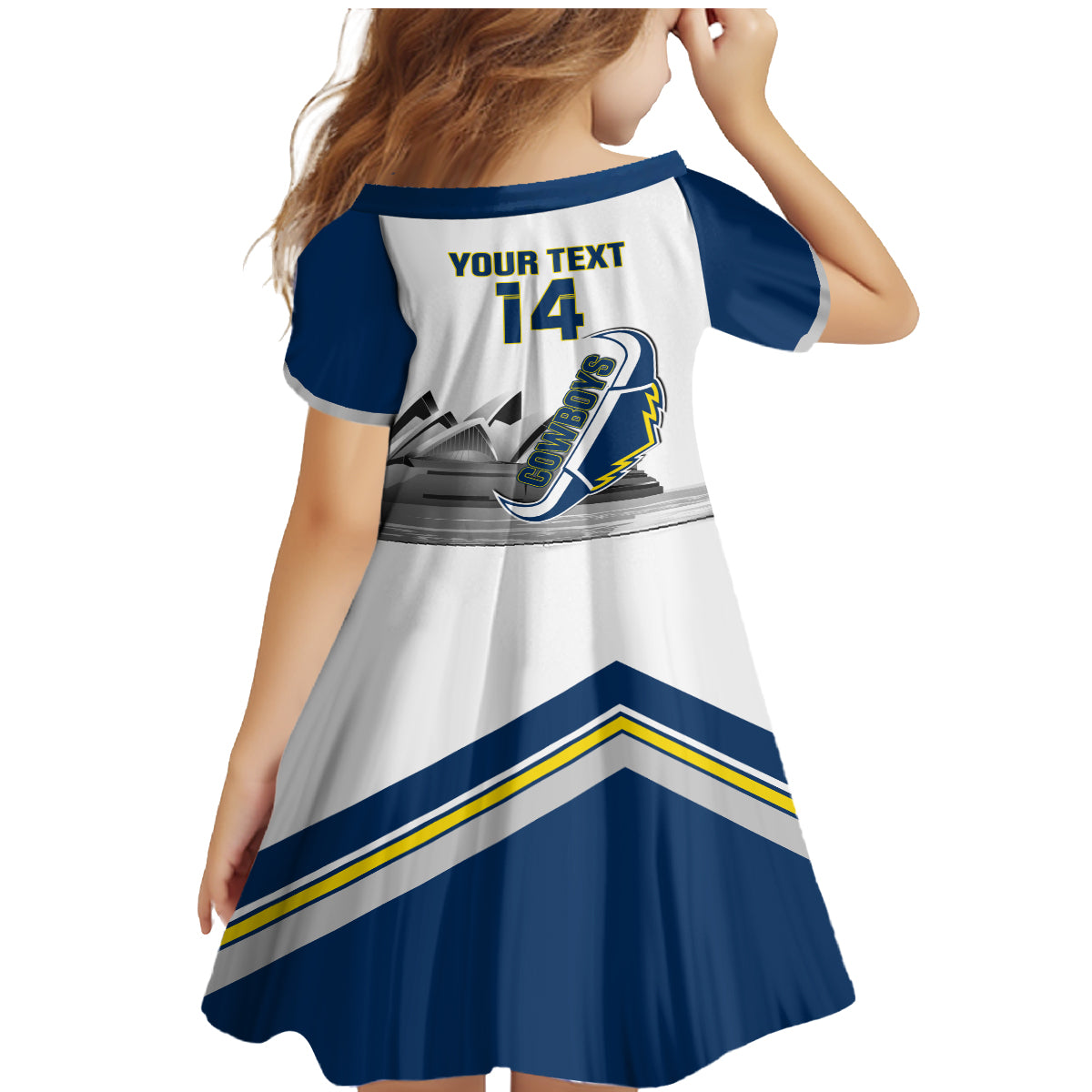 Custom Australia Day Cowboys Family Matching Mermaid Dress and Hawaiian Shirt NRL 2024 Sydney Opera House With Map