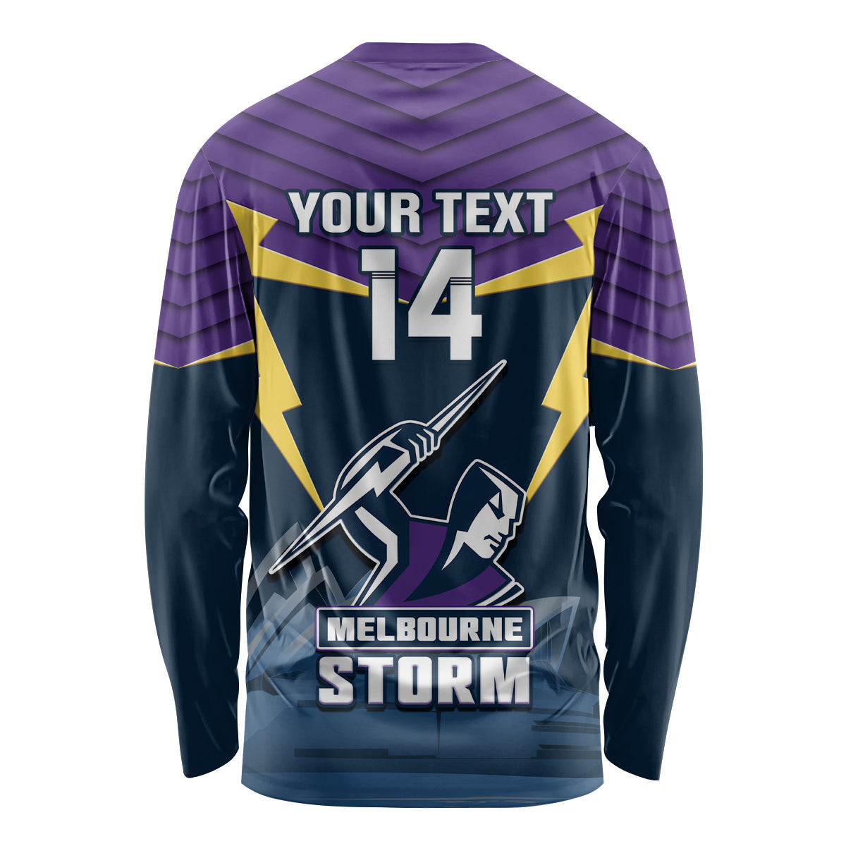 Custom Australia Day Storm Long Sleeve Shirt NRL 2024 Sydney Opera House With Map