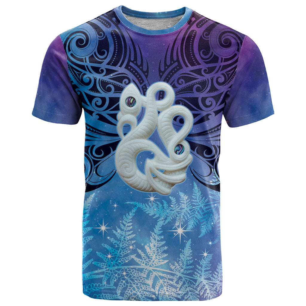 New Zealand Matariki T Shirt Aotearoa Maori New Year Manaia Galaxy Vibes - Vibe Hoodie Shop