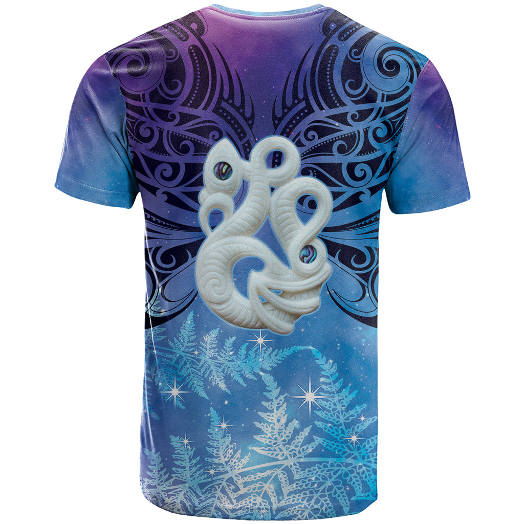 New Zealand Matariki T Shirt Aotearoa Maori New Year Manaia Galaxy Vibes - Vibe Hoodie Shop