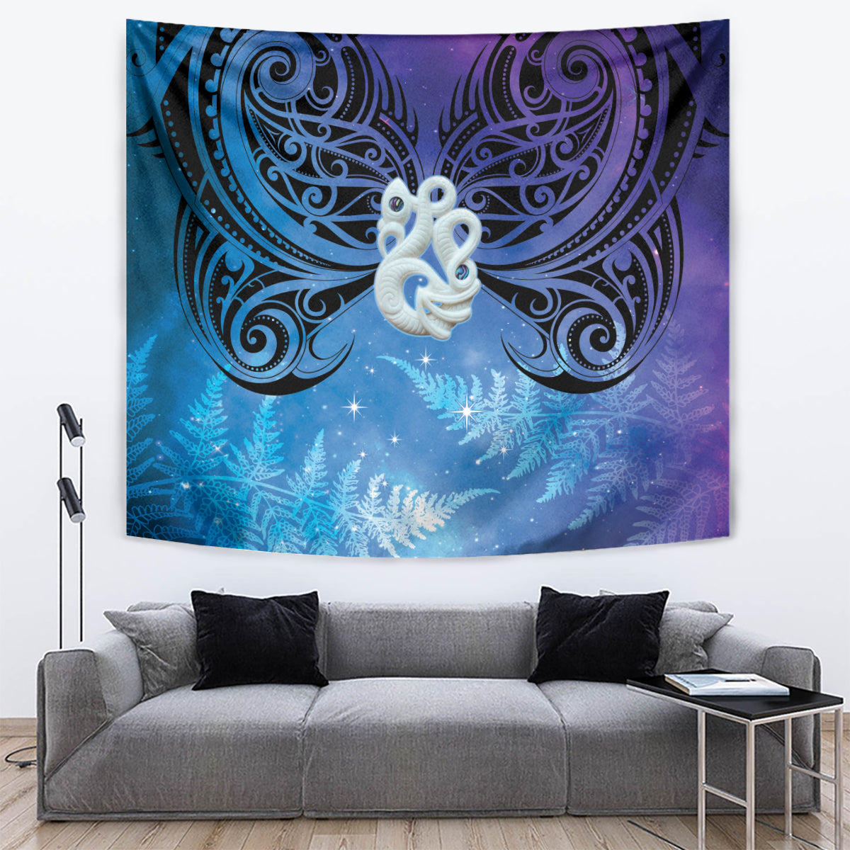 New Zealand Matariki Tapestry Aotearoa Maori New Year Manaia Galaxy Vibes - Vibe Hoodie Shop