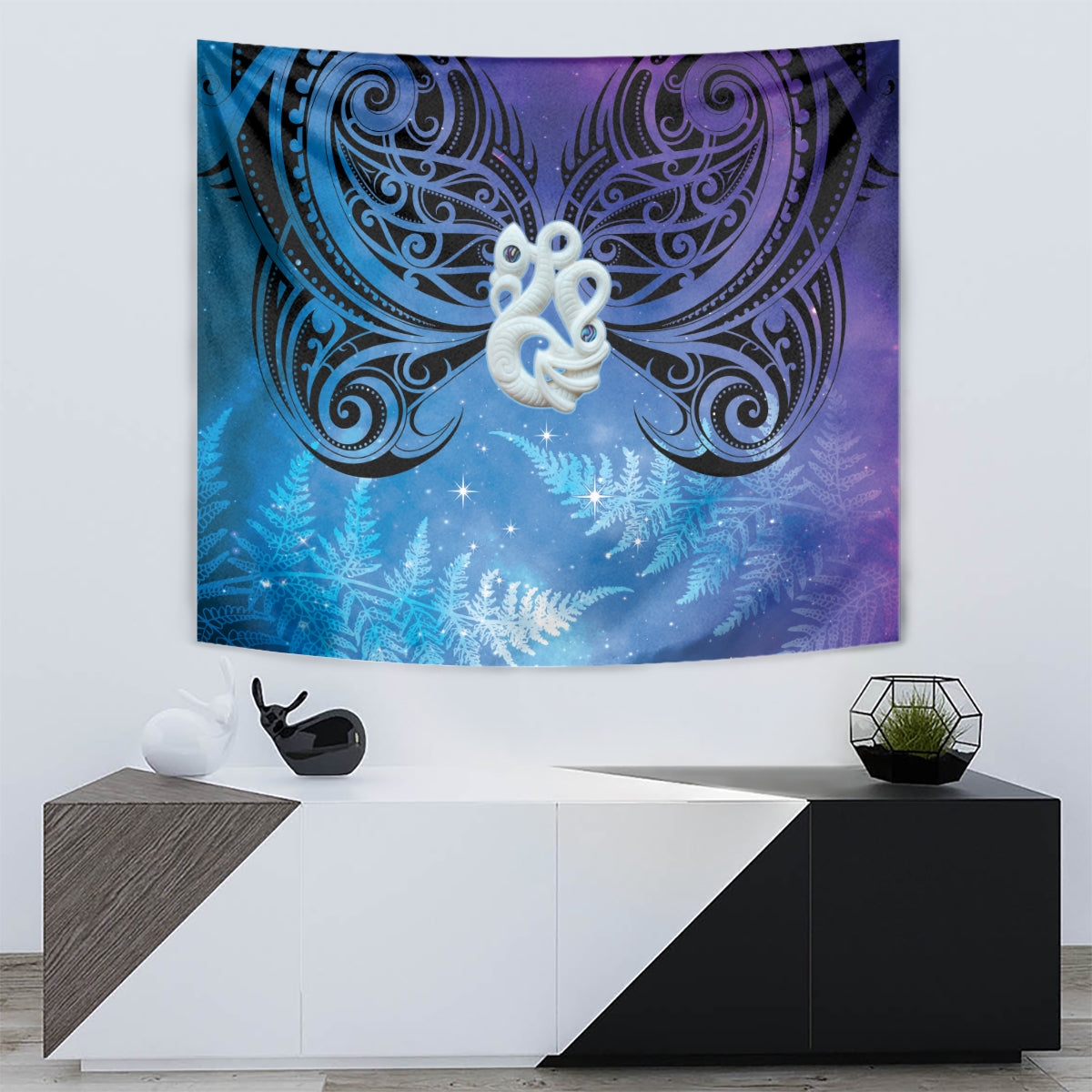 New Zealand Matariki Tapestry Aotearoa Maori New Year Manaia Galaxy Vibes - Vibe Hoodie Shop