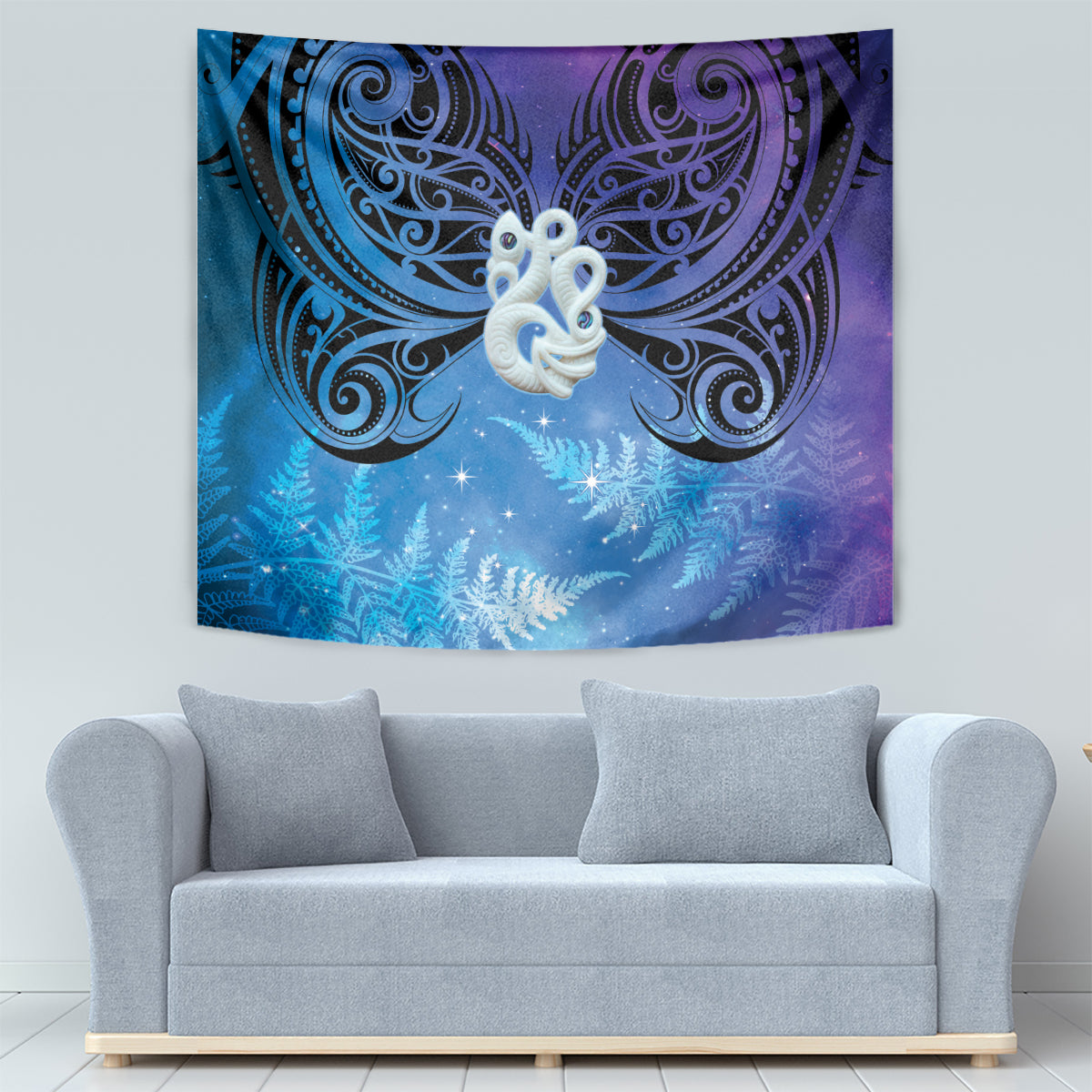 New Zealand Matariki Tapestry Aotearoa Maori New Year Manaia Galaxy Vibes - Vibe Hoodie Shop