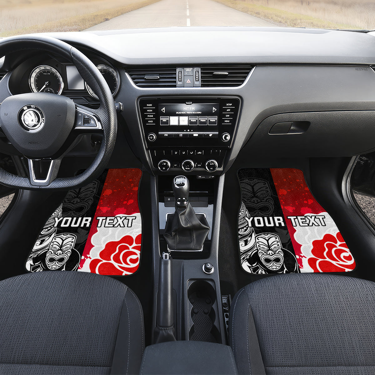 custom-new-zealand-and-england-rugby-car-mats-2023-world-cup-all-black-combine-red-roses