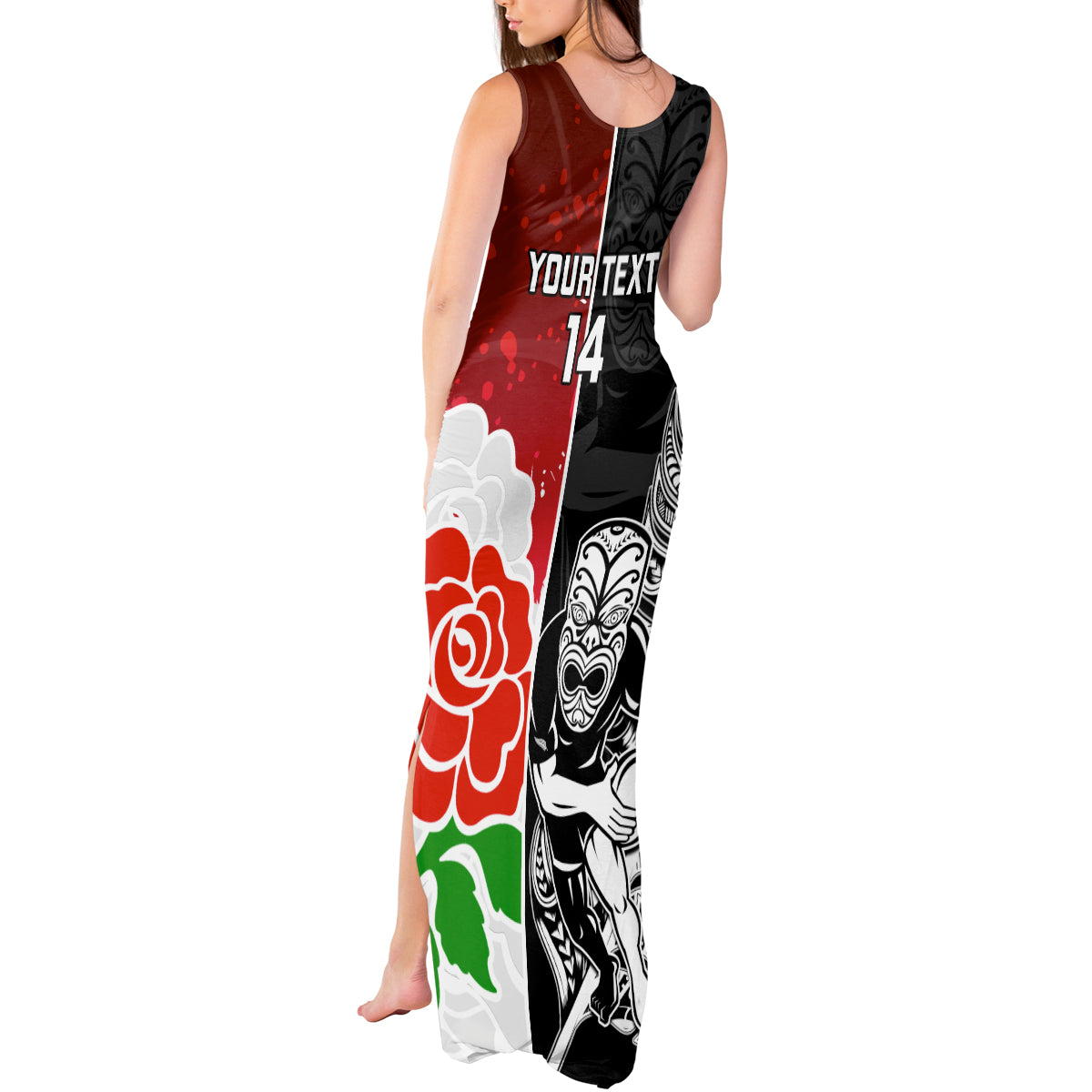 custom-new-zealand-and-england-rugby-tank-maxi-dress-2023-world-cup-all-black-combine-red-roses