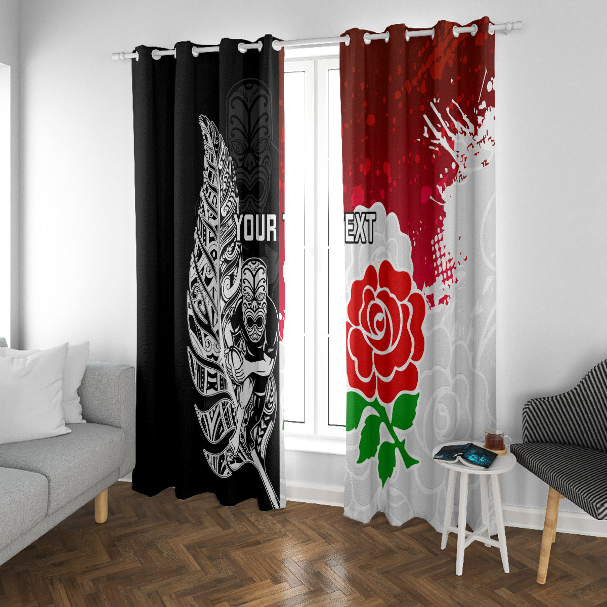 custom-new-zealand-and-england-rugby-window-curtain-2023-world-cup-all-black-combine-red-roses