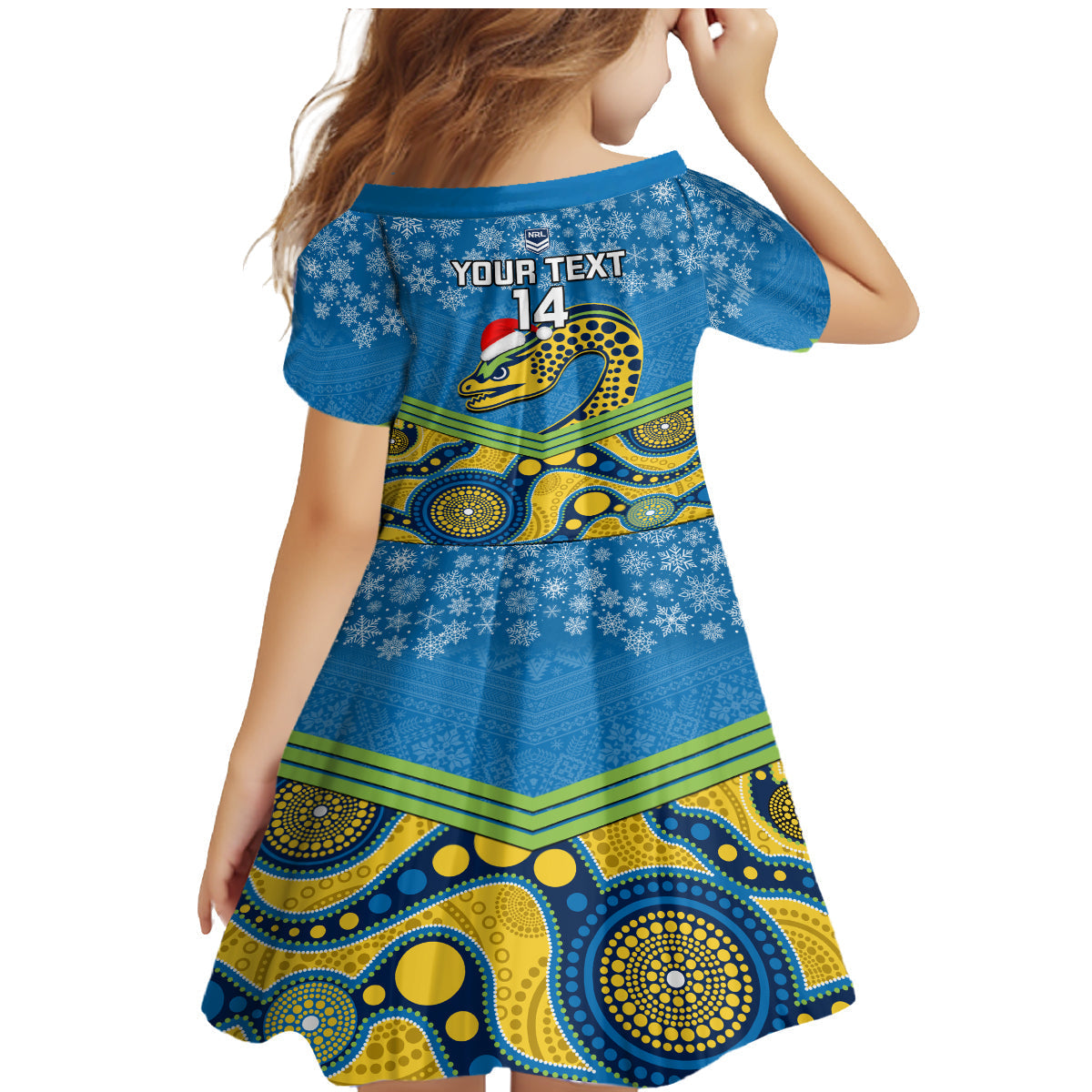 custom-parramatta-eels-rugby-christmas-family-matching-mermaid-dress-and-hawaiian-shirt-merry-xmas-2023-mix-aboriginal-art