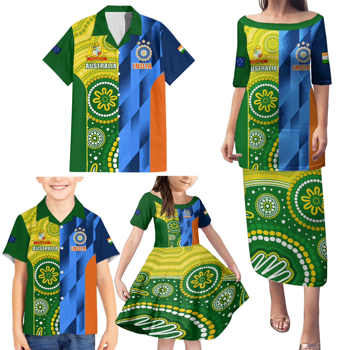 australia-and-india-cricket-family-matching-puletasi-dress-and-hawaiian-shirt-2023-world-cup-final-together