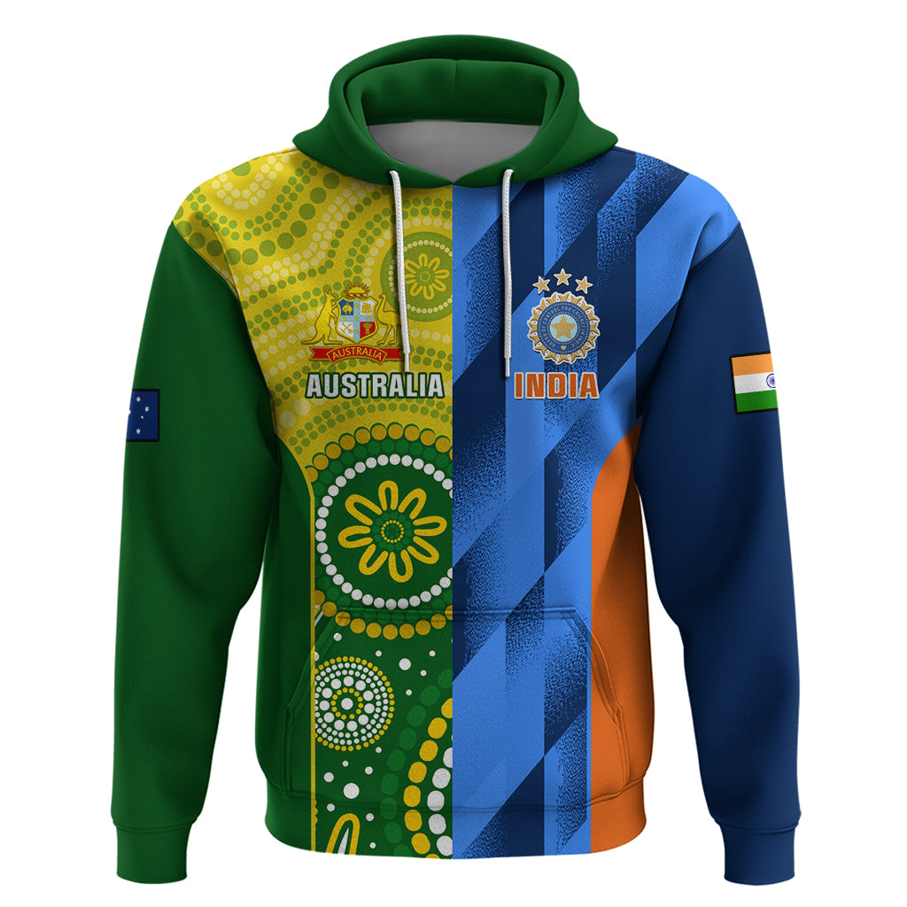 Australia And India Cricket Hoodie 2023 World Cup Final Together - Vibe Hoodie Shop