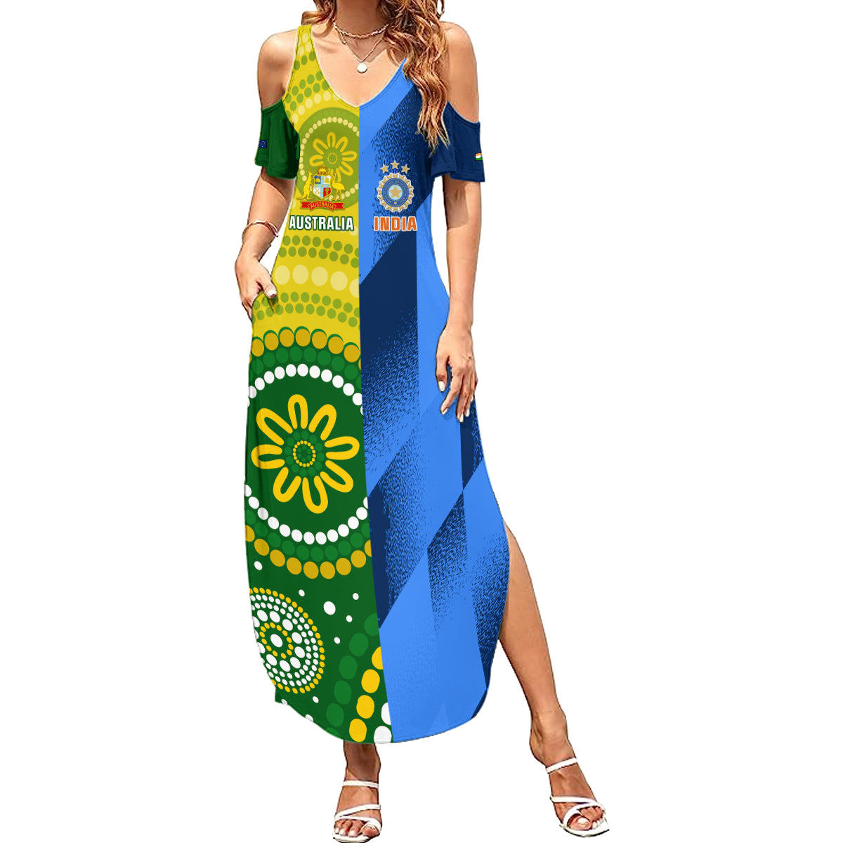 australia-and-india-cricket-summer-maxi-dress-2023-world-cup-final-together