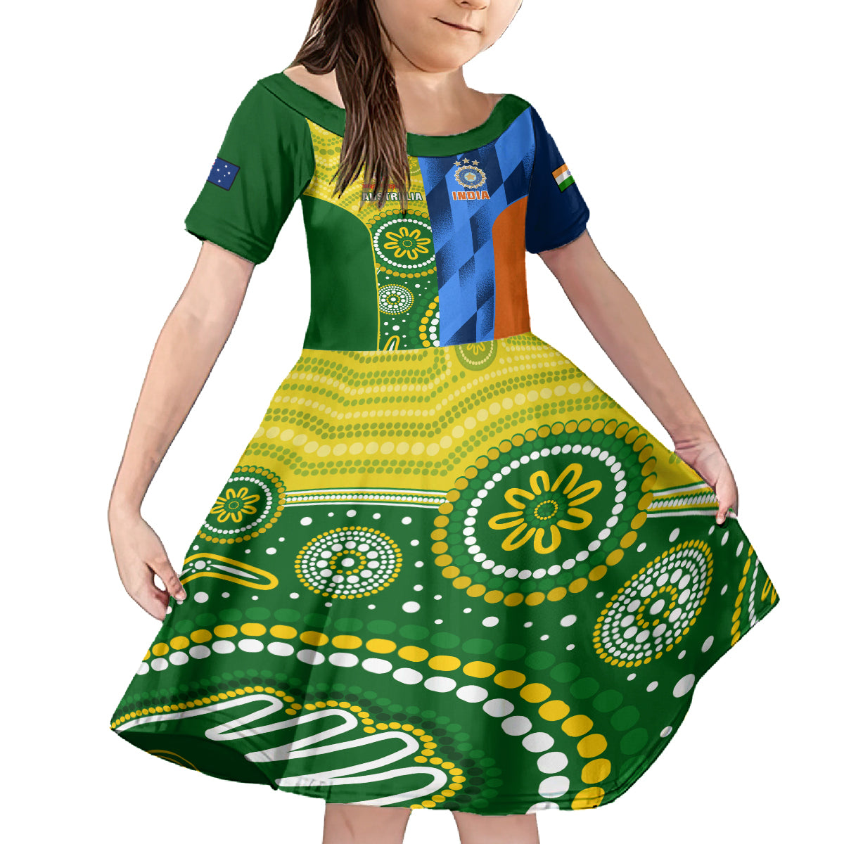 custom-australia-and-india-cricket-family-matching-off-shoulder-long-sleeve-dress-and-hawaiian-shirt-2023-world-cup-final-together