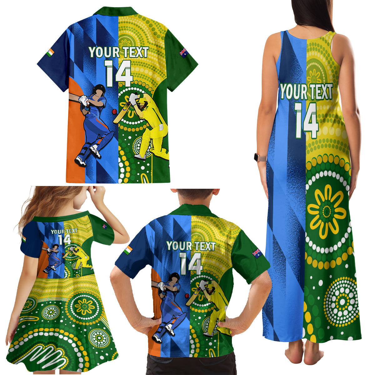 custom-australia-and-india-cricket-family-matching-tank-maxi-dress-and-hawaiian-shirt-2023-world-cup-final-together