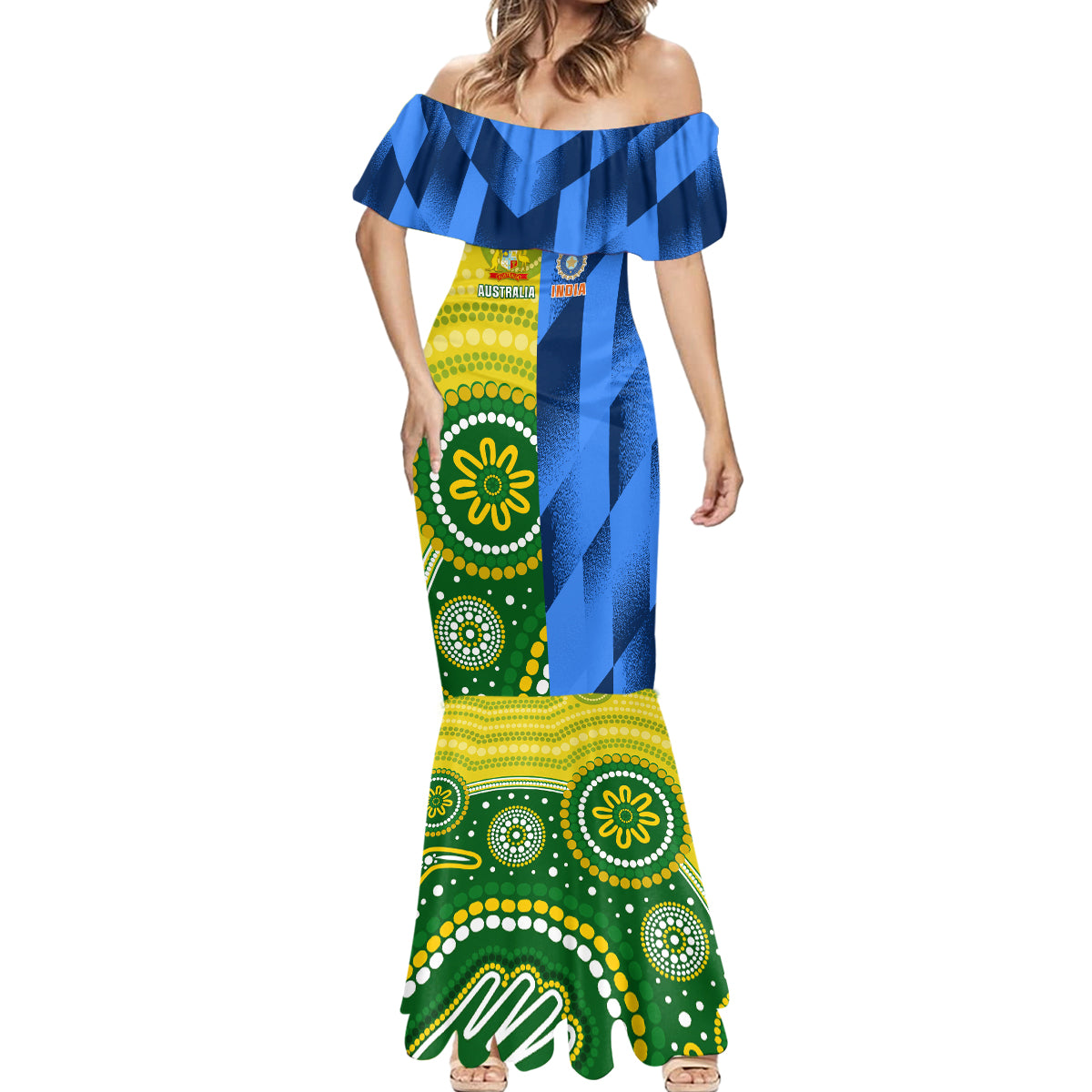 custom-australia-and-india-cricket-mermaid-dress-2023-world-cup-final-together