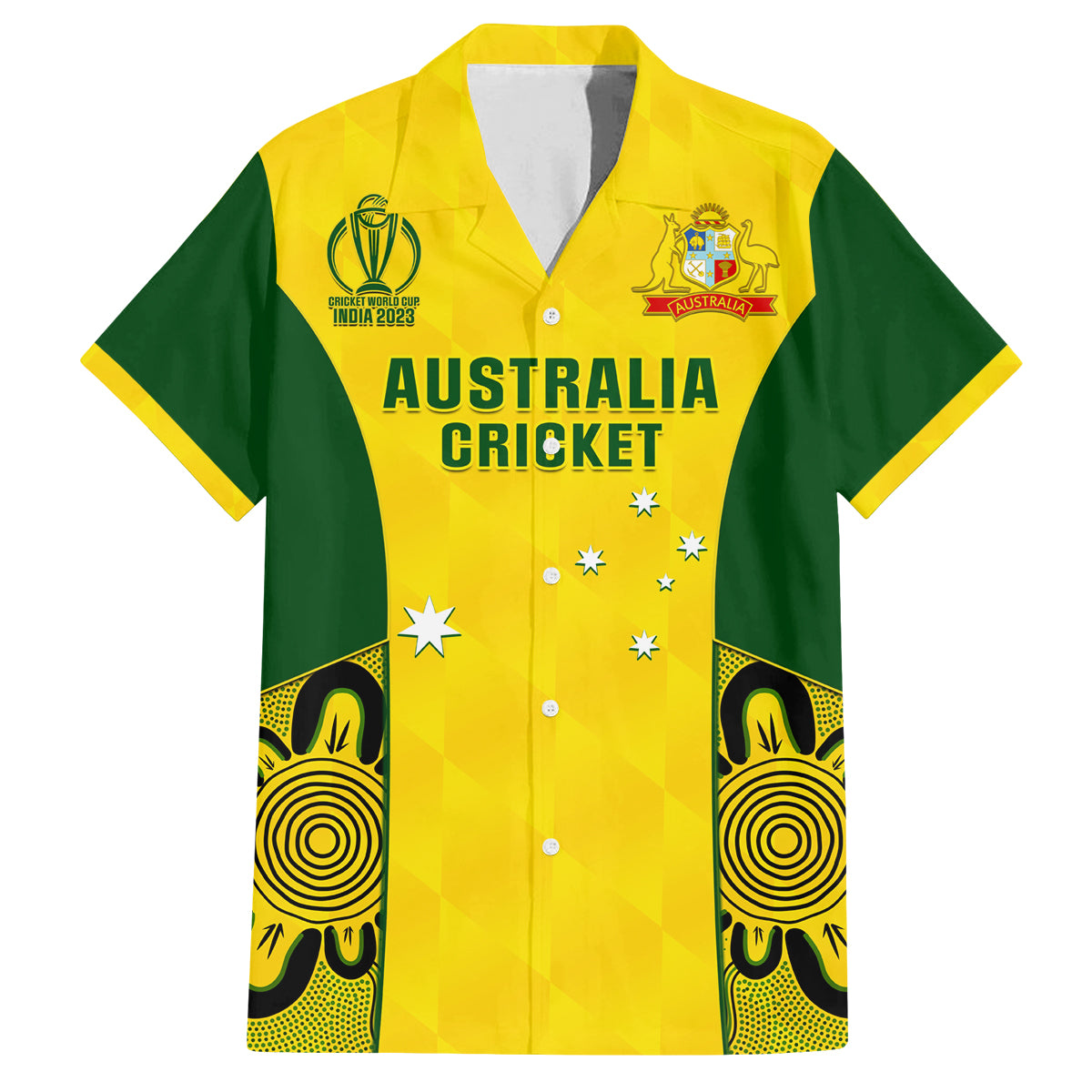 australia-cricket-family-matching-long-sleeve-bodycon-dress-and-hawaiian-shirt-world-cup-go-champions-2023-indigenous