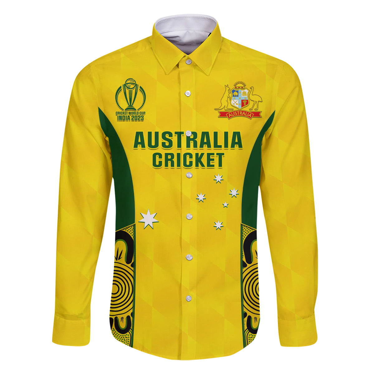 australia-cricket-family-matching-long-sleeve-bodycon-dress-and-hawaiian-shirt-world-cup-go-champions-2023-indigenous