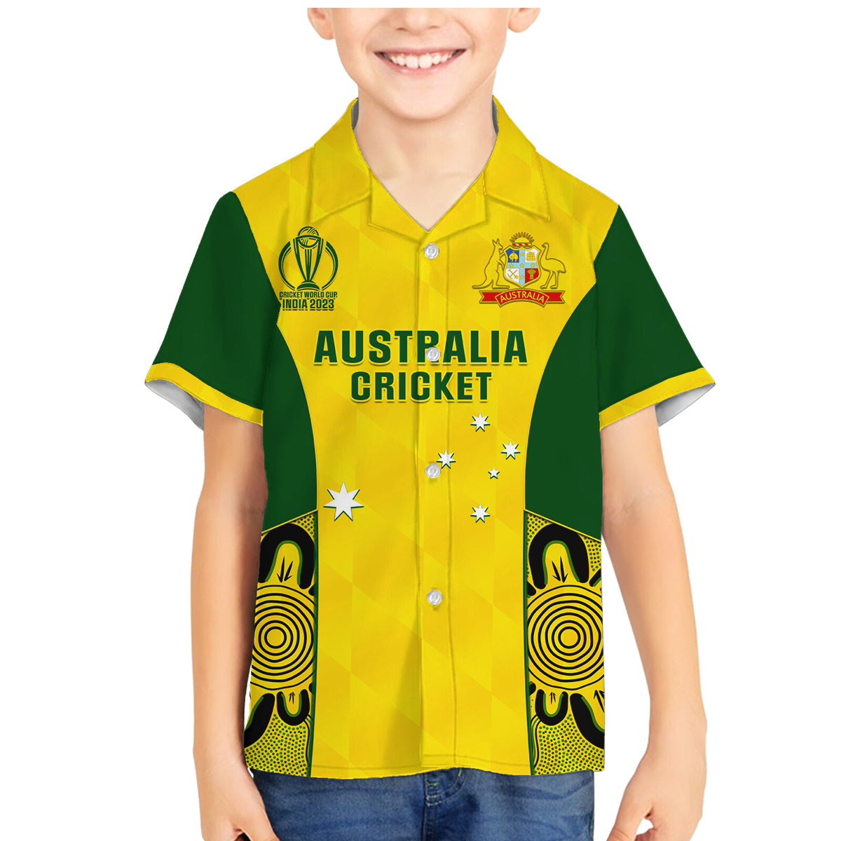 australia-cricket-family-matching-mermaid-dress-and-hawaiian-shirt-world-cup-go-champions-2023-indigenous