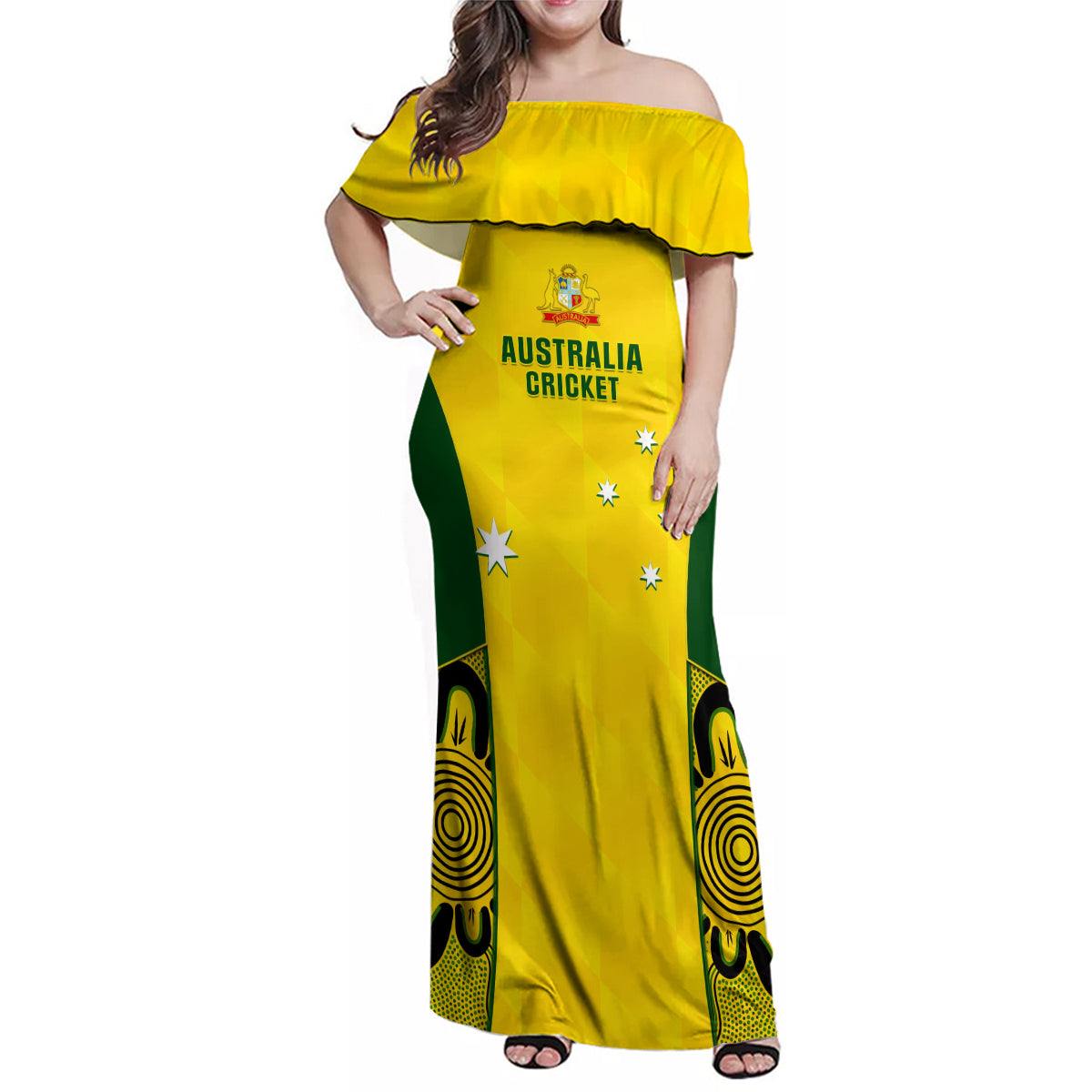 australia-cricket-family-matching-off-shoulder-maxi-dress-and-hawaiian-shirt-world-cup-go-champions-2023-indigenous