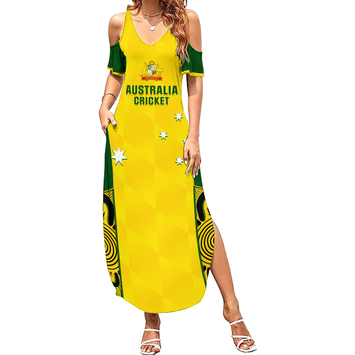 australia-cricket-family-matching-summer-maxi-dress-and-hawaiian-shirt-world-cup-go-champions-2023-indigenous