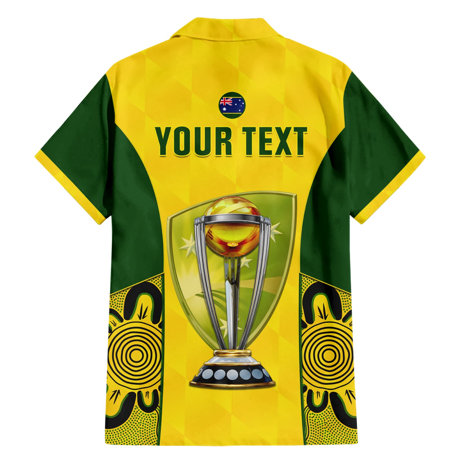 custom-australia-cricket-family-matching-short-sleeve-bodycon-dress-and-hawaiian-shirt-world-cup-go-champions-2023-indigenous