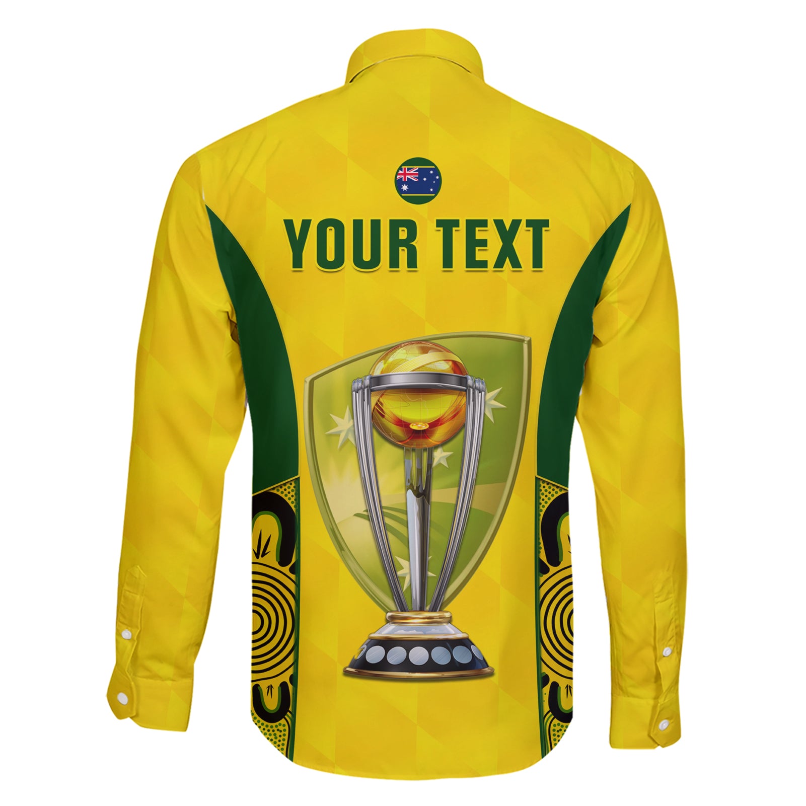 custom-australia-cricket-family-matching-short-sleeve-bodycon-dress-and-hawaiian-shirt-world-cup-go-champions-2023-indigenous