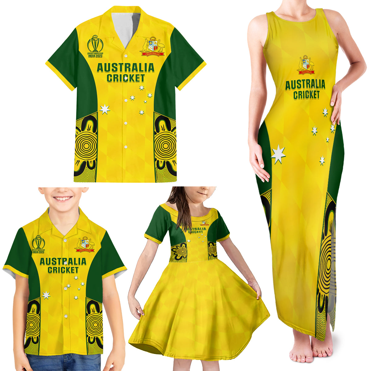 custom-australia-cricket-family-matching-tank-maxi-dress-and-hawaiian-shirt-world-cup-go-champions-2023-indigenous