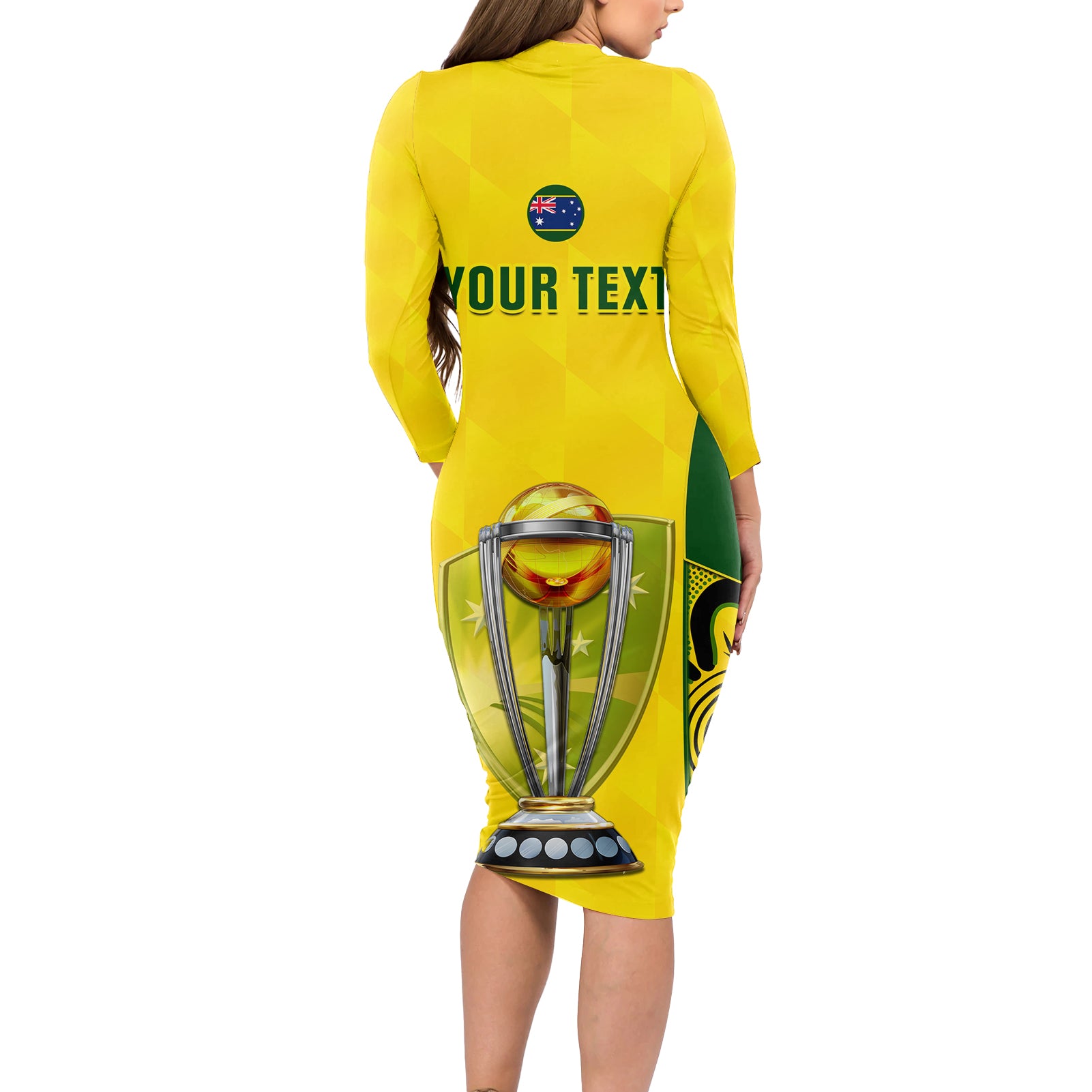 custom-australia-cricket-long-sleeve-bodycon-dress-world-cup-go-champions-2023-indigenous