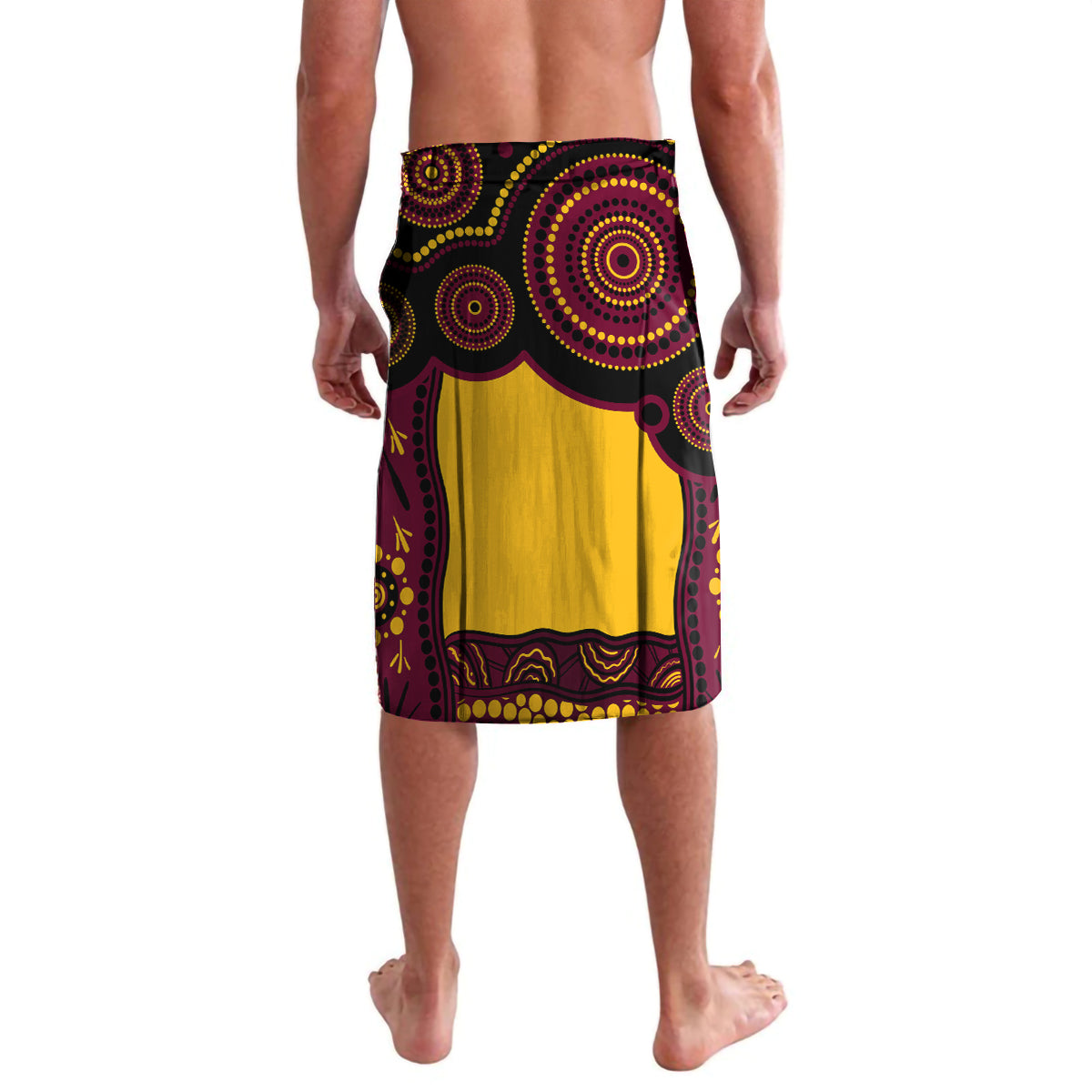 Custom Australia Day Brisbane Broncos Lavalava NRL 2024 Australian Map Proud