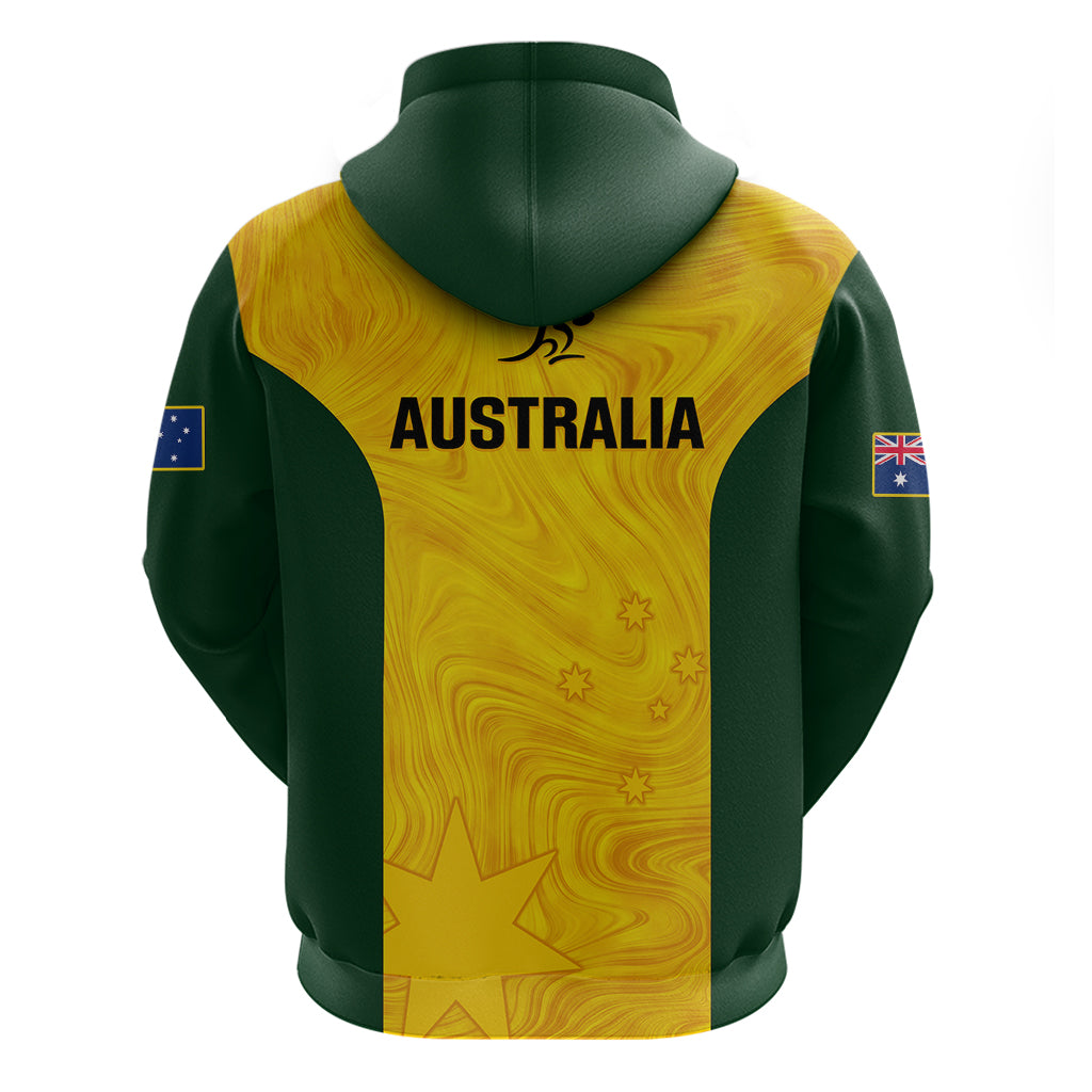 Australia Rugby Hoodie Go Wallaroos Pacific Simple Version 2023 - Vibe Hoodie Shop
