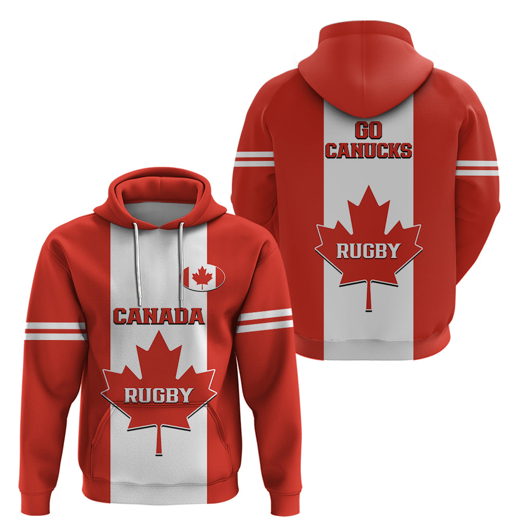 Canada Rugby Hoodie Go Canucks Maple Leaf Pacific  2023 - Vibe Hoodie Shop