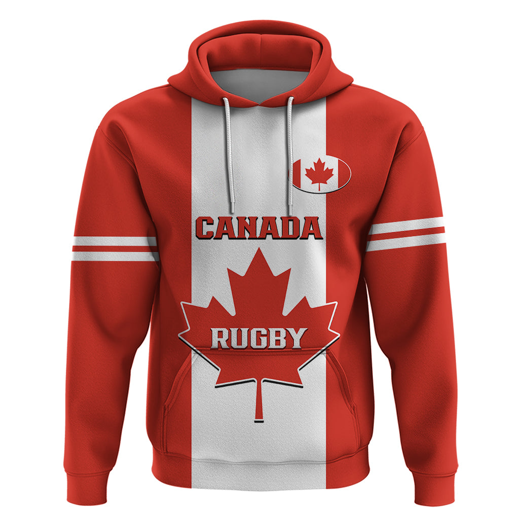 Personalised Canada Rugby Hoodie Go Canucks Maple Leaf Pacific  2023 - Vibe Hoodie Shop