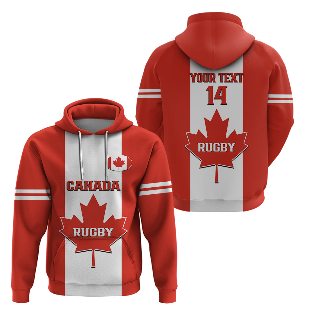 Personalised Canada Rugby Hoodie Go Canucks Maple Leaf Pacific  2023 - Vibe Hoodie Shop