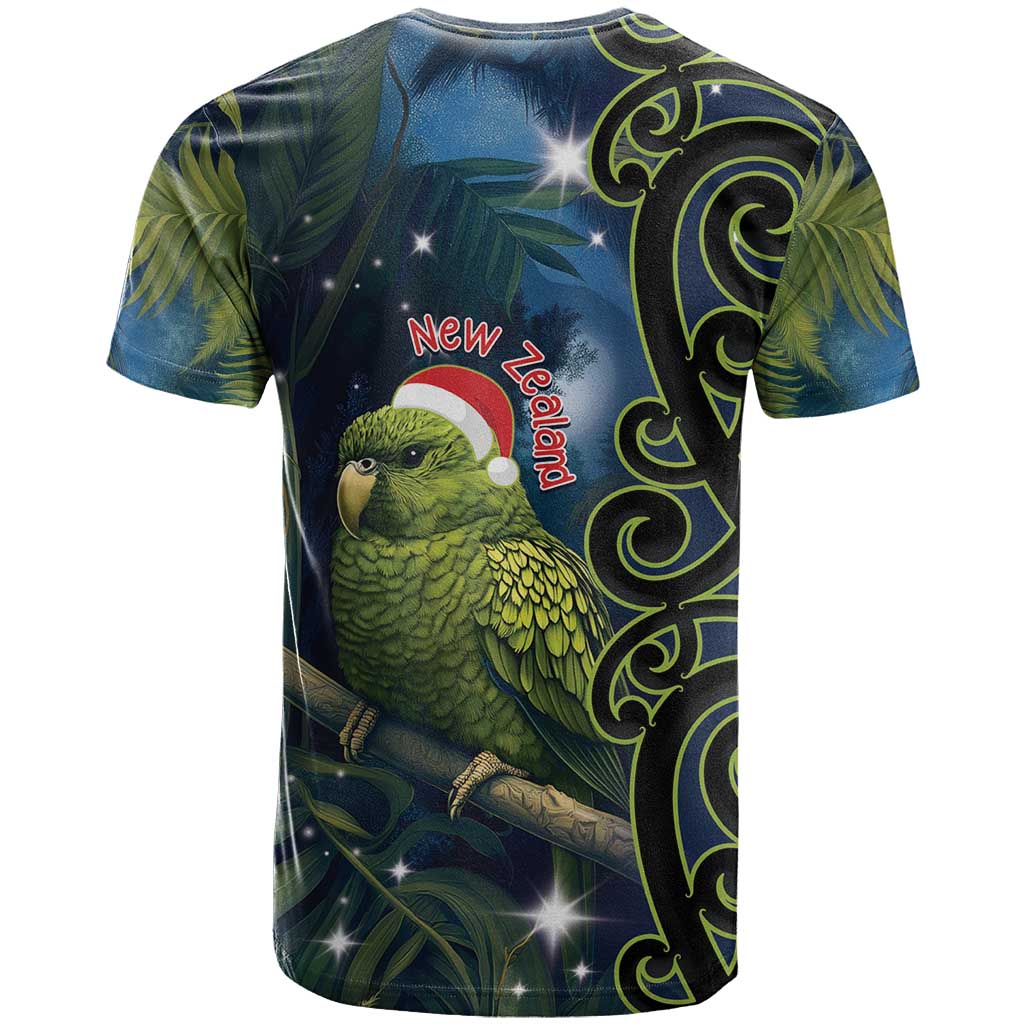 New Zealand Christmas T Shirt Cute Kakapo Meri Kirihimete Maori Koru - Vibe Hoodie Shop