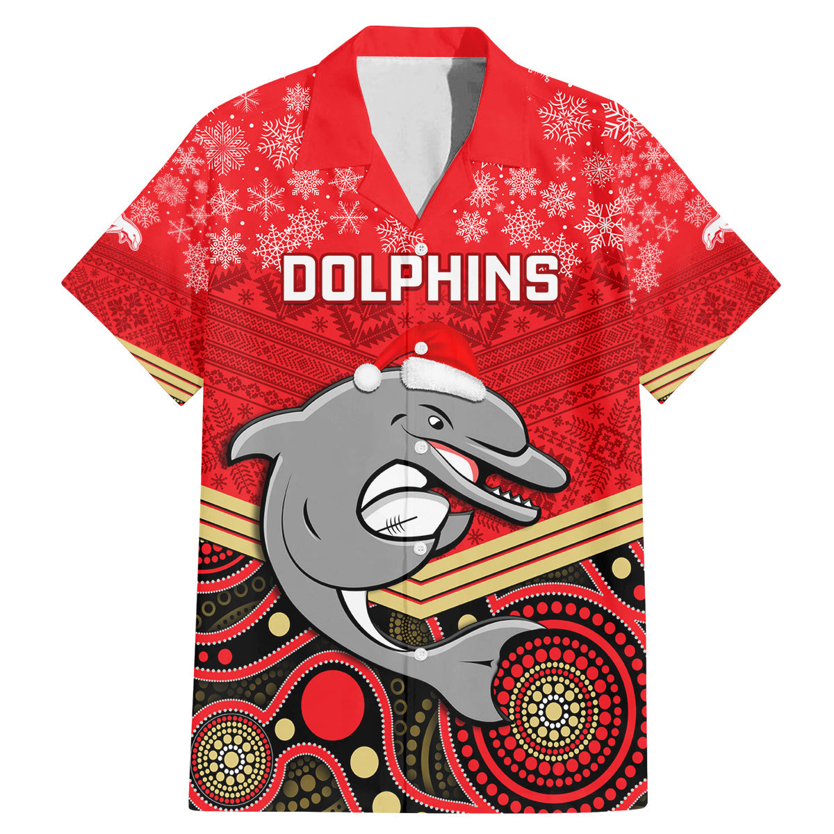 custom-dolphins-rugby-christmas-family-matching-mermaid-dress-and-hawaiian-shirt-merry-xmas-2023-mix-aboriginal-art