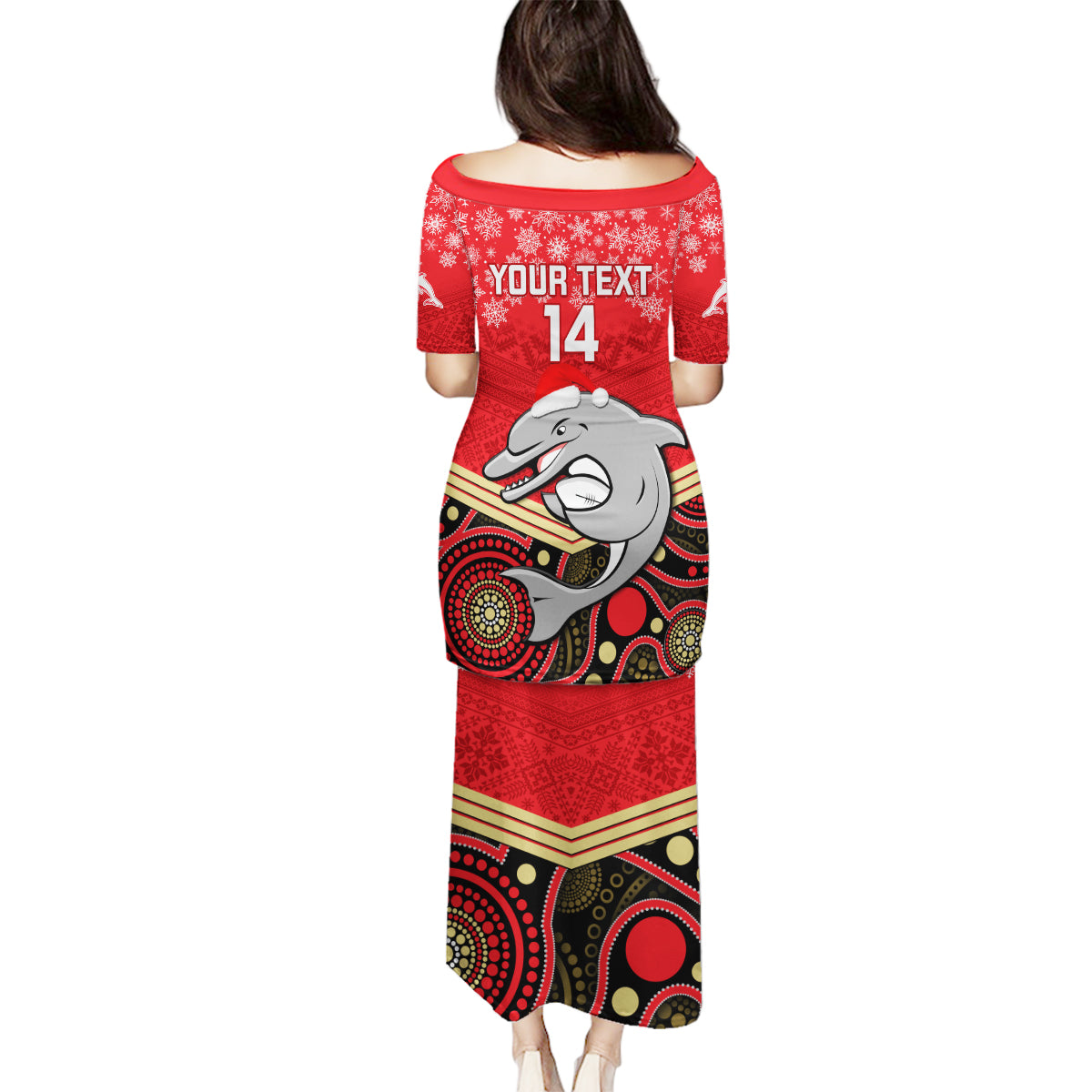 custom-dolphins-rugby-christmas-family-matching-puletasi-dress-and-hawaiian-shirt-merry-xmas-2023-mix-aboriginal-art