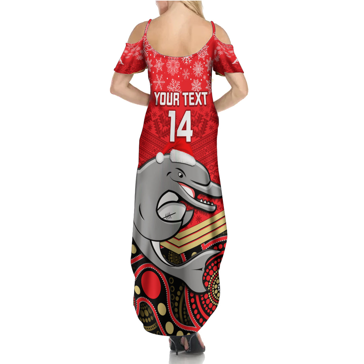 custom-dolphins-rugby-christmas-family-matching-summer-maxi-dress-and-hawaiian-shirt-merry-xmas-2023-mix-aboriginal-art