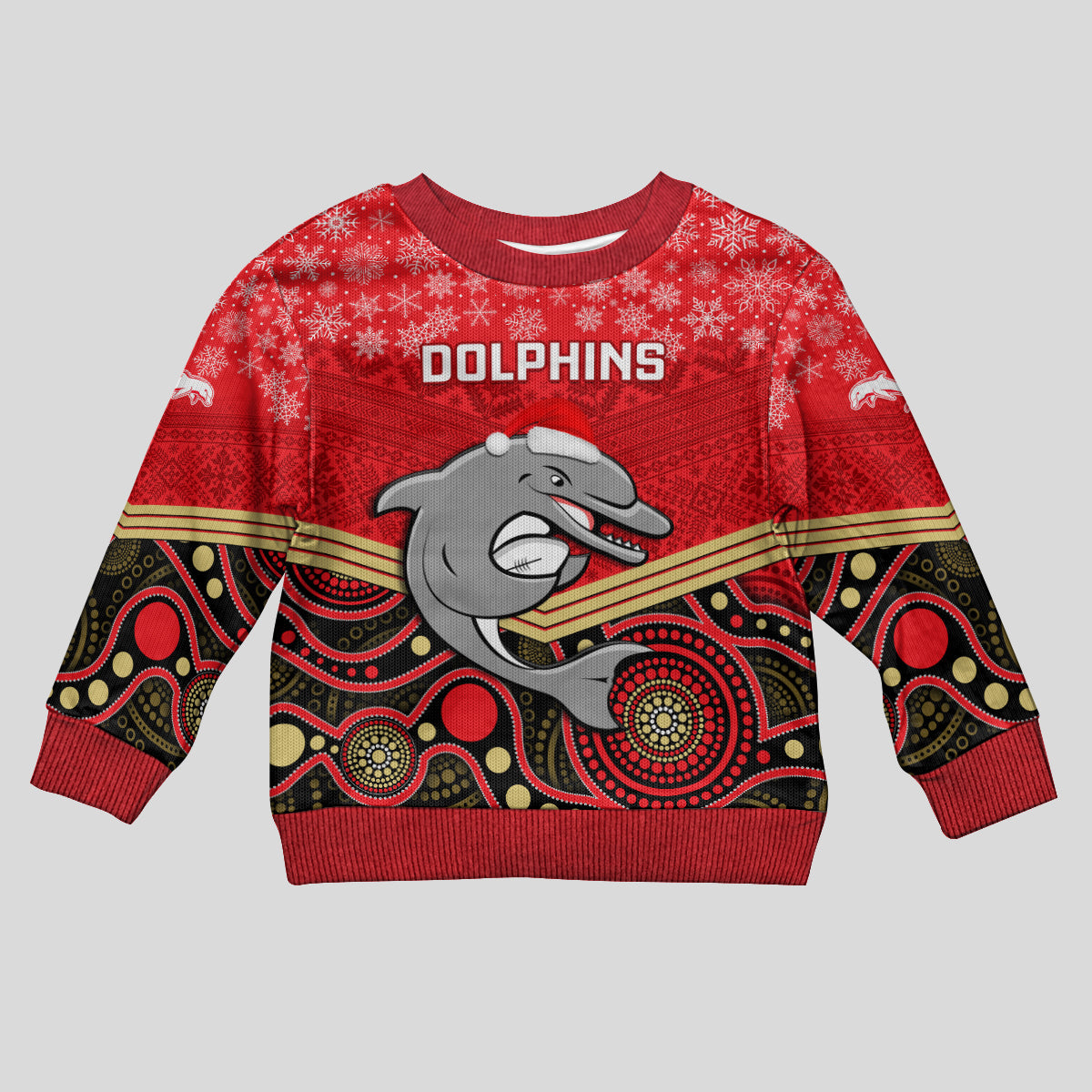 custom-dolphins-rugby-christmas-kid-ugly-christmas-sweater-merry-xmas-2023-mix-aboriginal-art