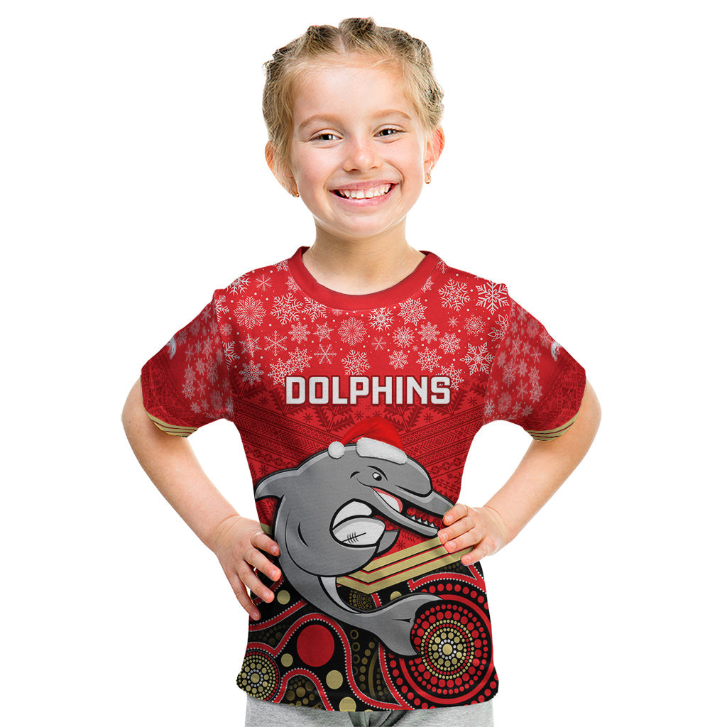 custom-dolphins-rugby-christmas-kid-t-shirt-merry-xmas-2023-mix-aboriginal-art