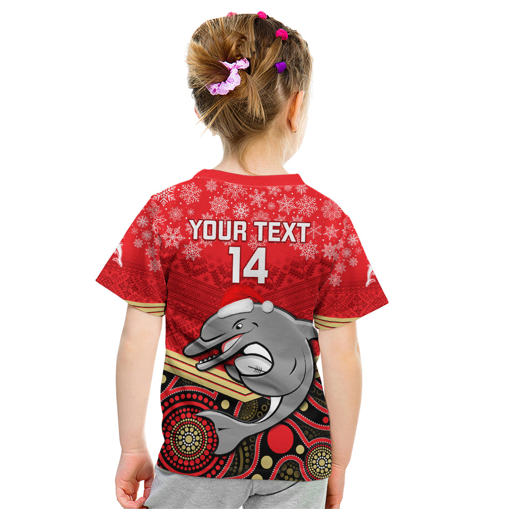 custom-dolphins-rugby-christmas-kid-t-shirt-merry-xmas-2023-mix-aboriginal-art