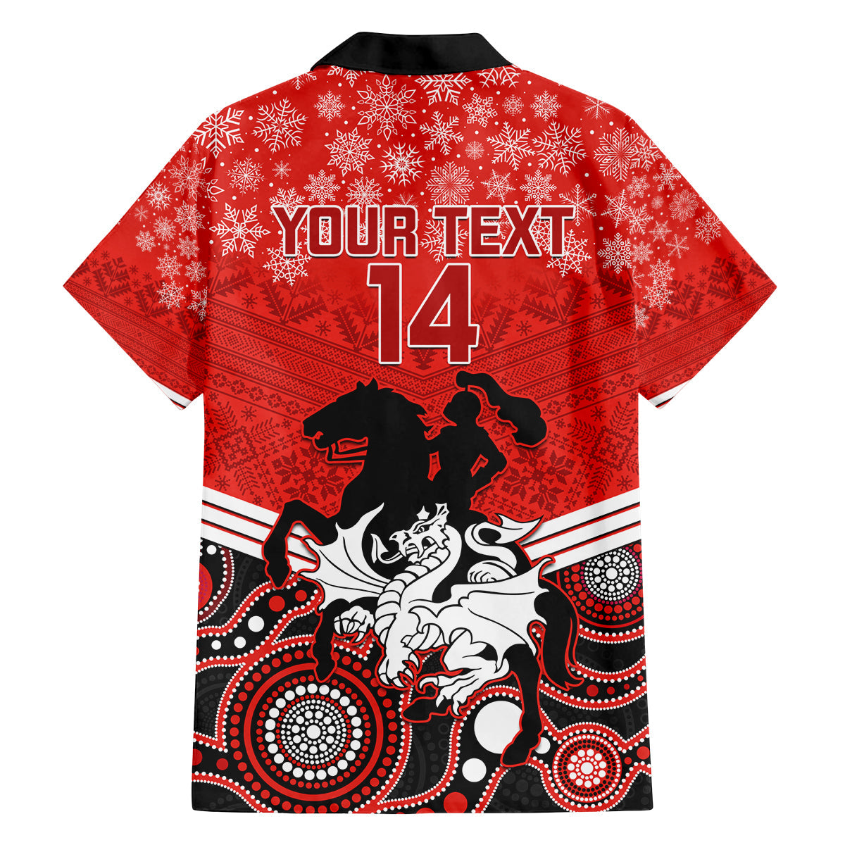 custom-dragons-rugby-christmas-family-matching-long-sleeve-bodycon-dress-and-hawaiian-shirt-merry-xmas-2023-mix-aboriginal-art